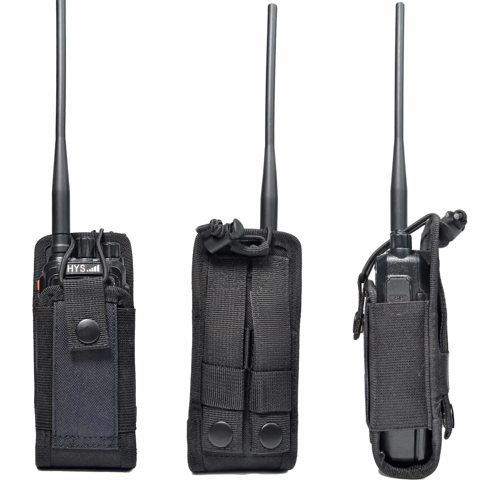 Custodia per radio Molle per Motorola Baofeng Kenwood tattico cintura di sicurezza
