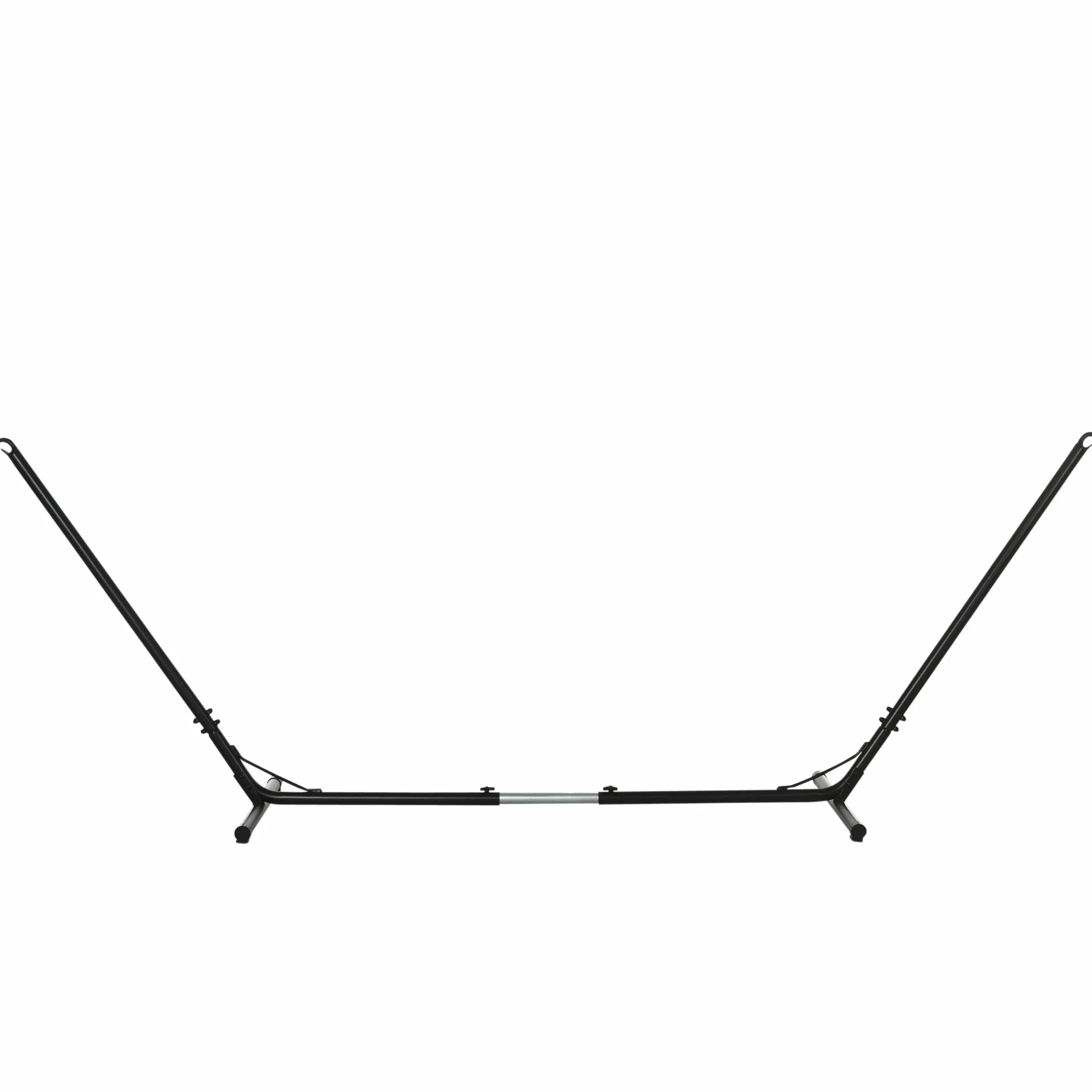 Outsunny Regulowane Podparcie Do Hamaka 120kg 313-388x109x116cm Czarny