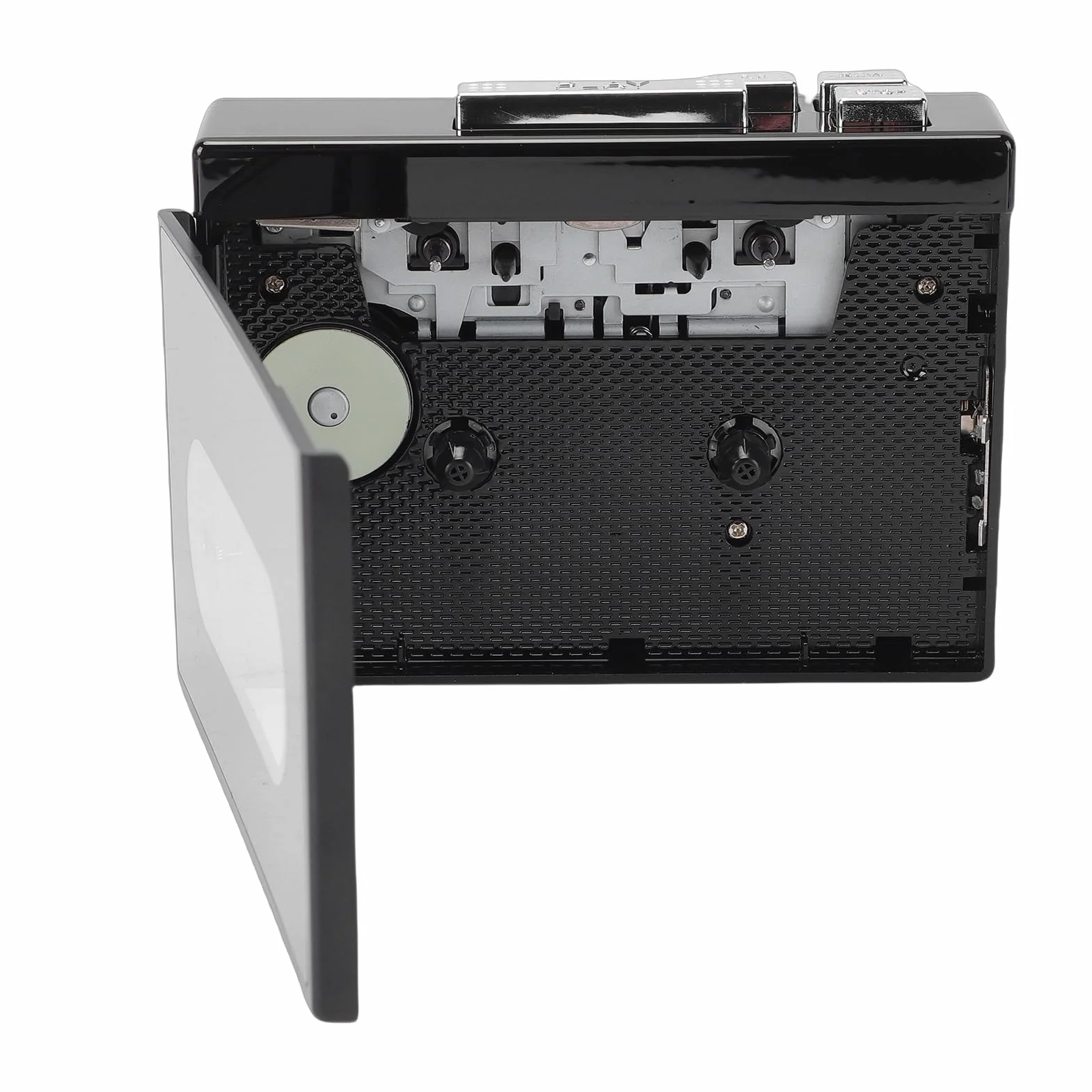 Luocute Lettore di Cassette Bluetooth Convertitore Portatile da Cassette USB a MP3 con Radio FM e Registrazione Jack Cuffie 3,5 Mm