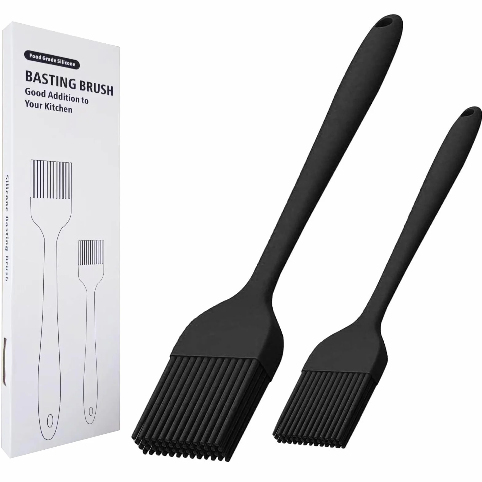 Pennello Cucina pennelli Silicone Cucina Per Dolci Pennelli Cucina Set Di 2 Pasticceria Pennelli Barbecue Pennello