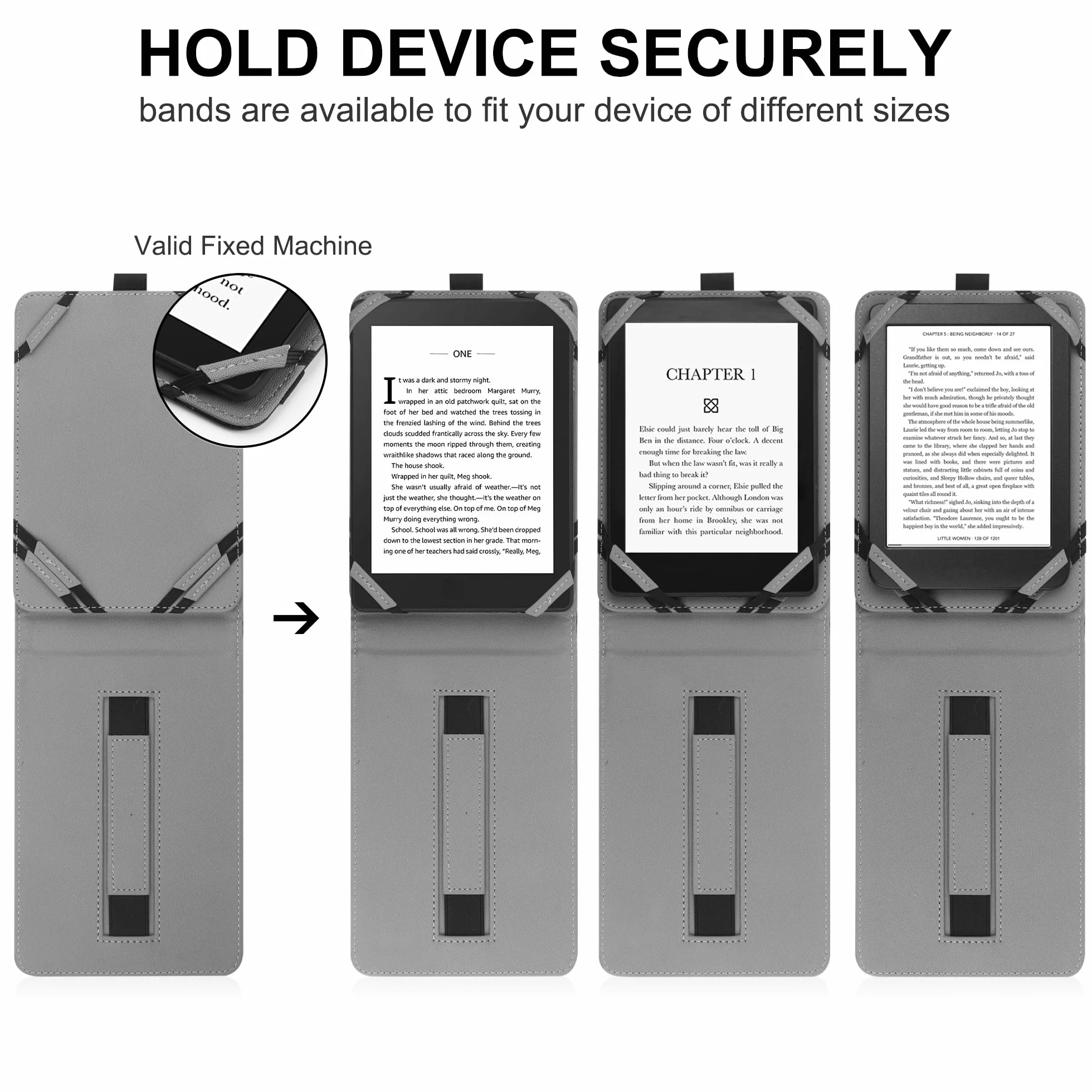 VOVIPO Custodia universale per 6 6.8 7 pollici Kindle Paperwhite/Colorsoft eReaders, Stand Cover con cinturino compatibile con Kindle/Kobo/Tolino/Pocketbook/Sony - Menta