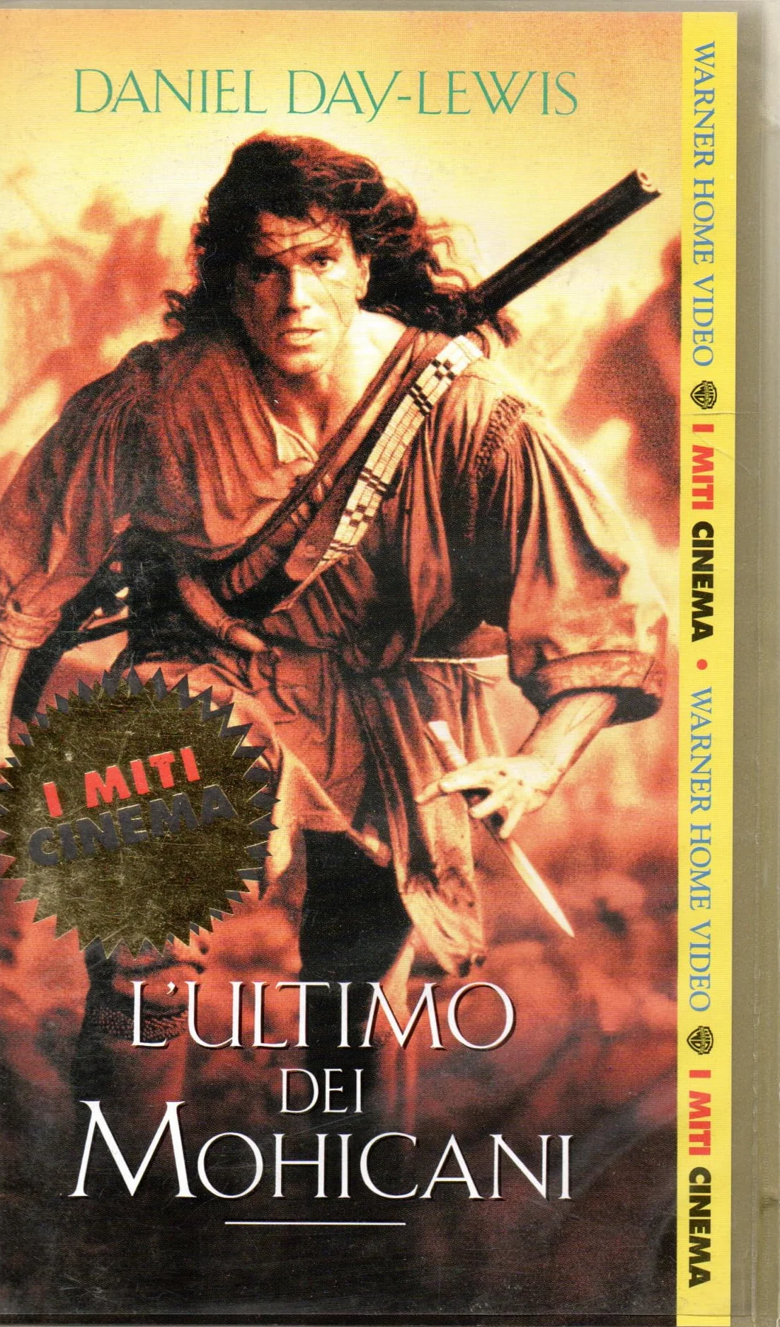 VHS L'ultimo dei Mohicani Daniel Day Lewis 1992 I Miti Cinema