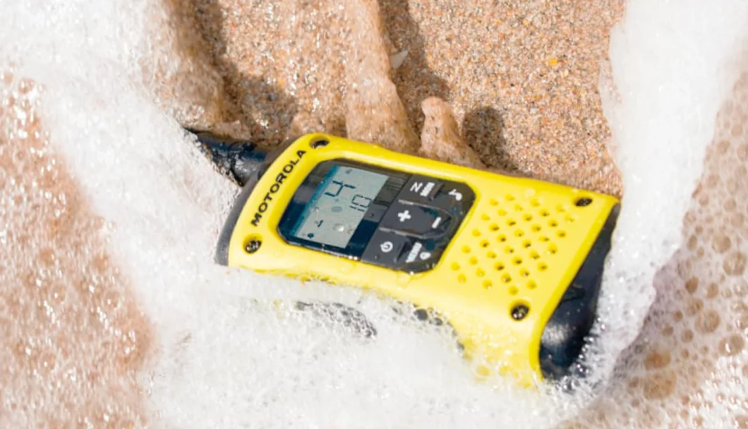 MOTOROLA Solutions TALKABOUT T92 Walkie Talkie PMR446 IP67 Nero/Giallo