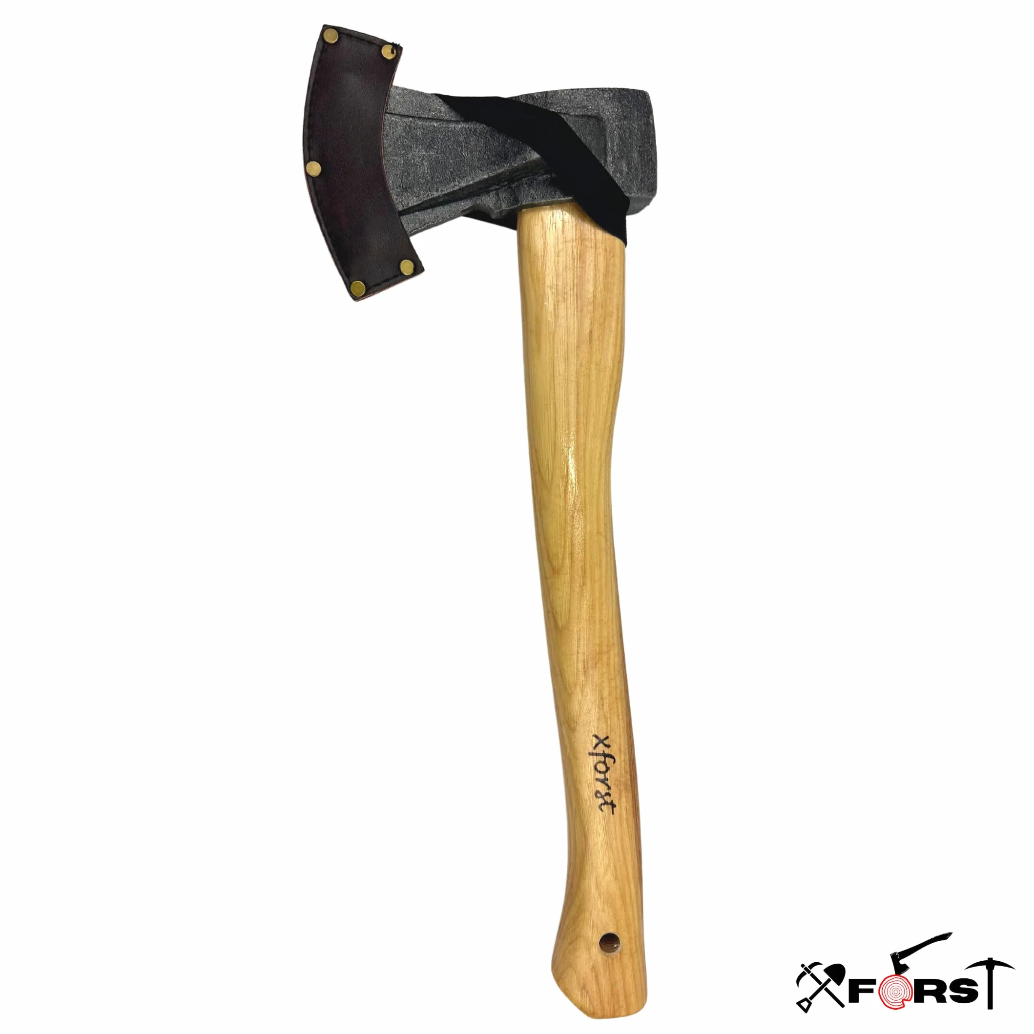Ascia Xforst X-AG2 accetta in acciaio al carbonio forgiato da spacco forestale manico legno frassino 45 cm 1,3 kg