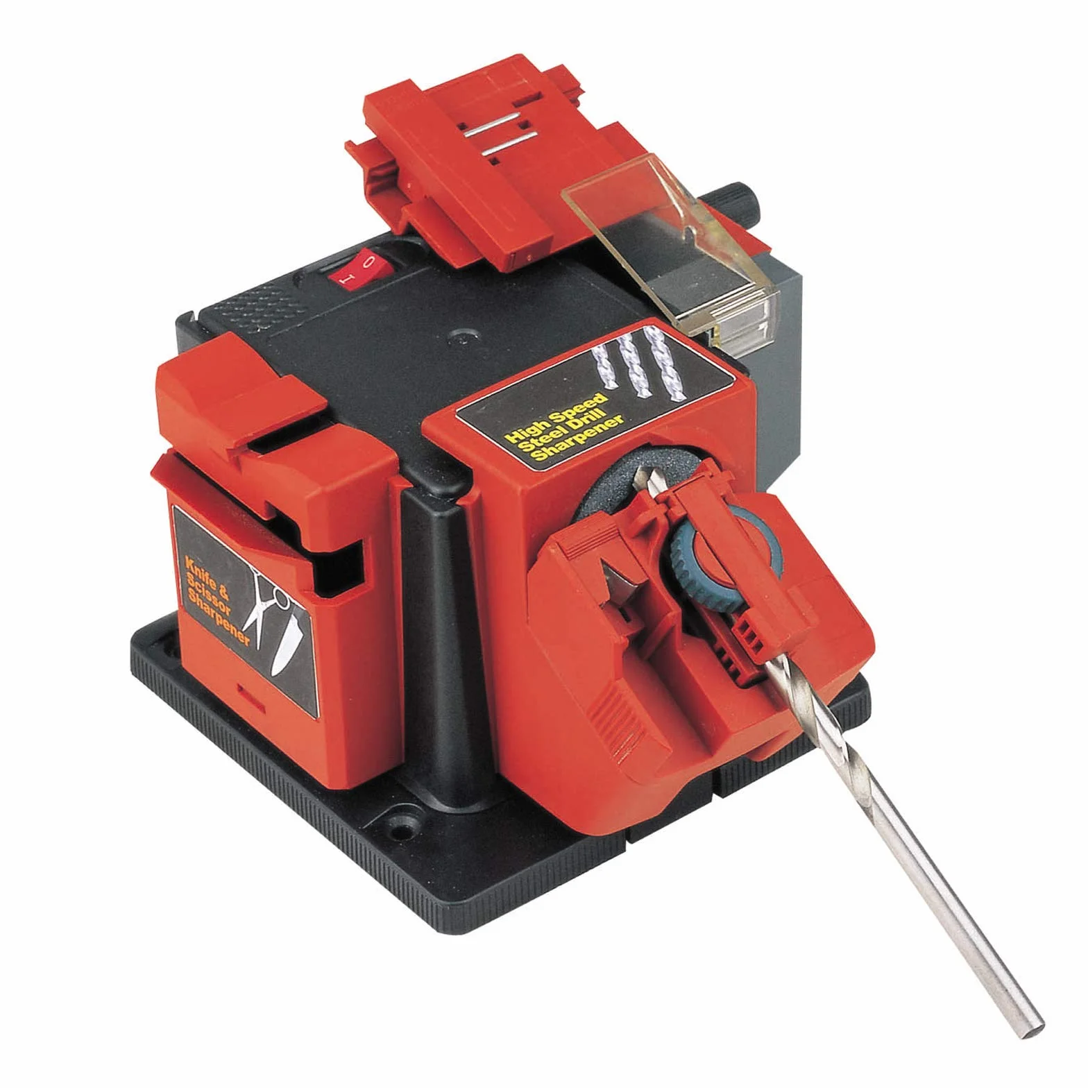 Stazione di Affilatura Universale, Affilatore Multifunzionale Professionale Coltello Elettrico & Scalpello & Affilatrice per Trapani HSS