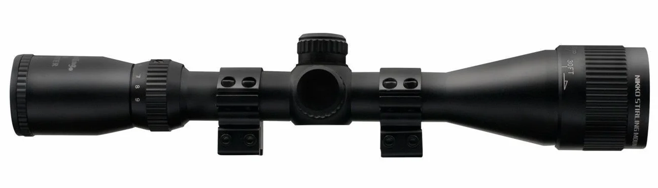 Mountmaster 3-9x40 Mil-Dot AO Attacco incluso