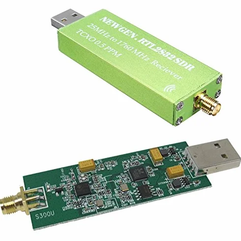 Adattatore USB RTL-SDR RTL2832U R820T2 1Ppm Ricevitore Sintonizzatore TV TCXO