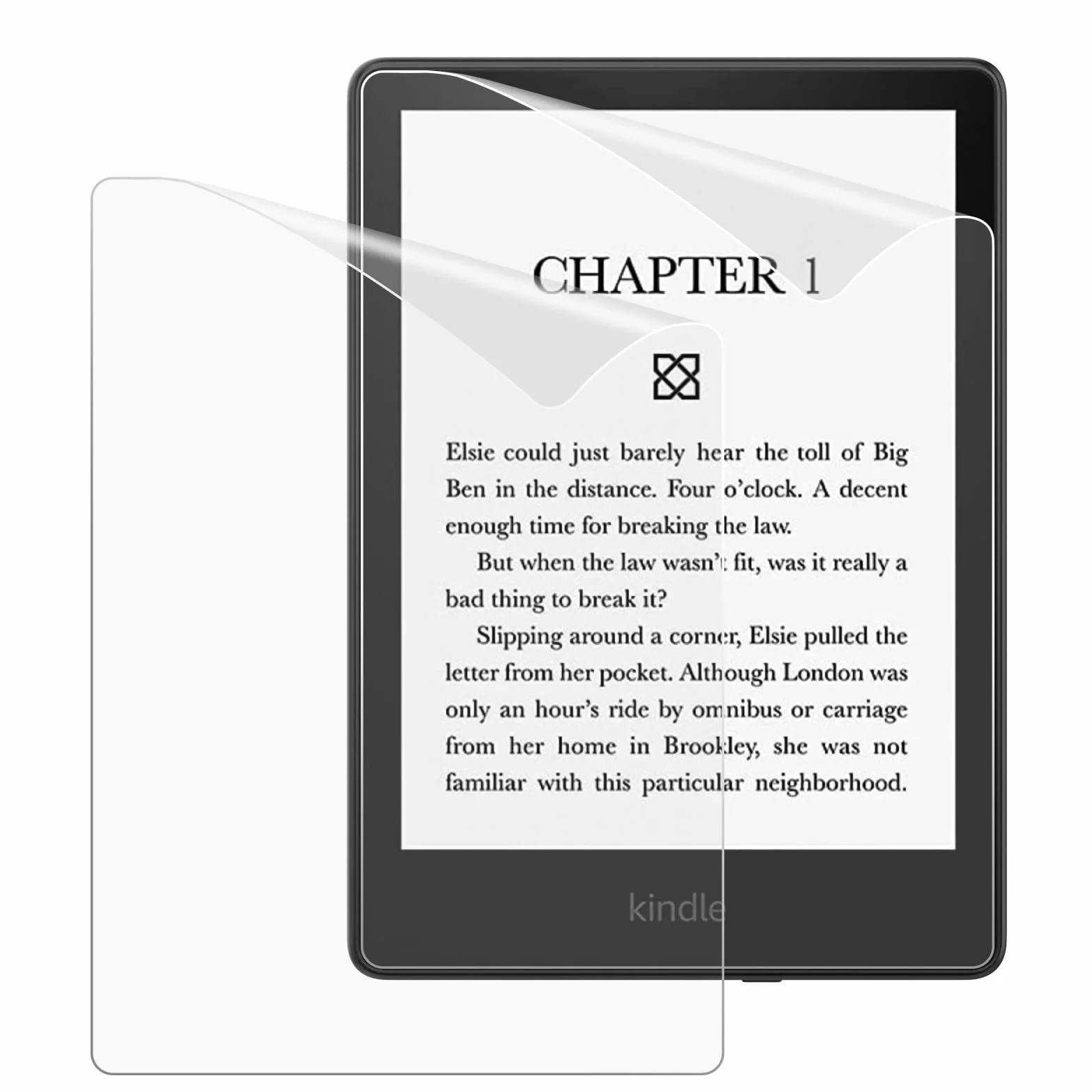 MoKo Pellicola Protettiva PET per Kindle Paperwhite 11ª Gen 2021, Schermo 6,8", 2 Pezzi, Anti Riflesso HD Smerigliato