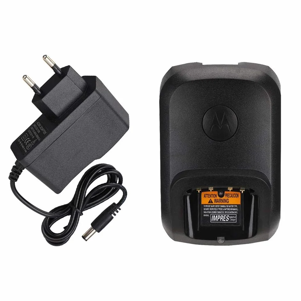 Adattatore di Alimentazione Elprico 100-240 V per XIR P8268 DP4400 DP4800 DP4801 DEP550