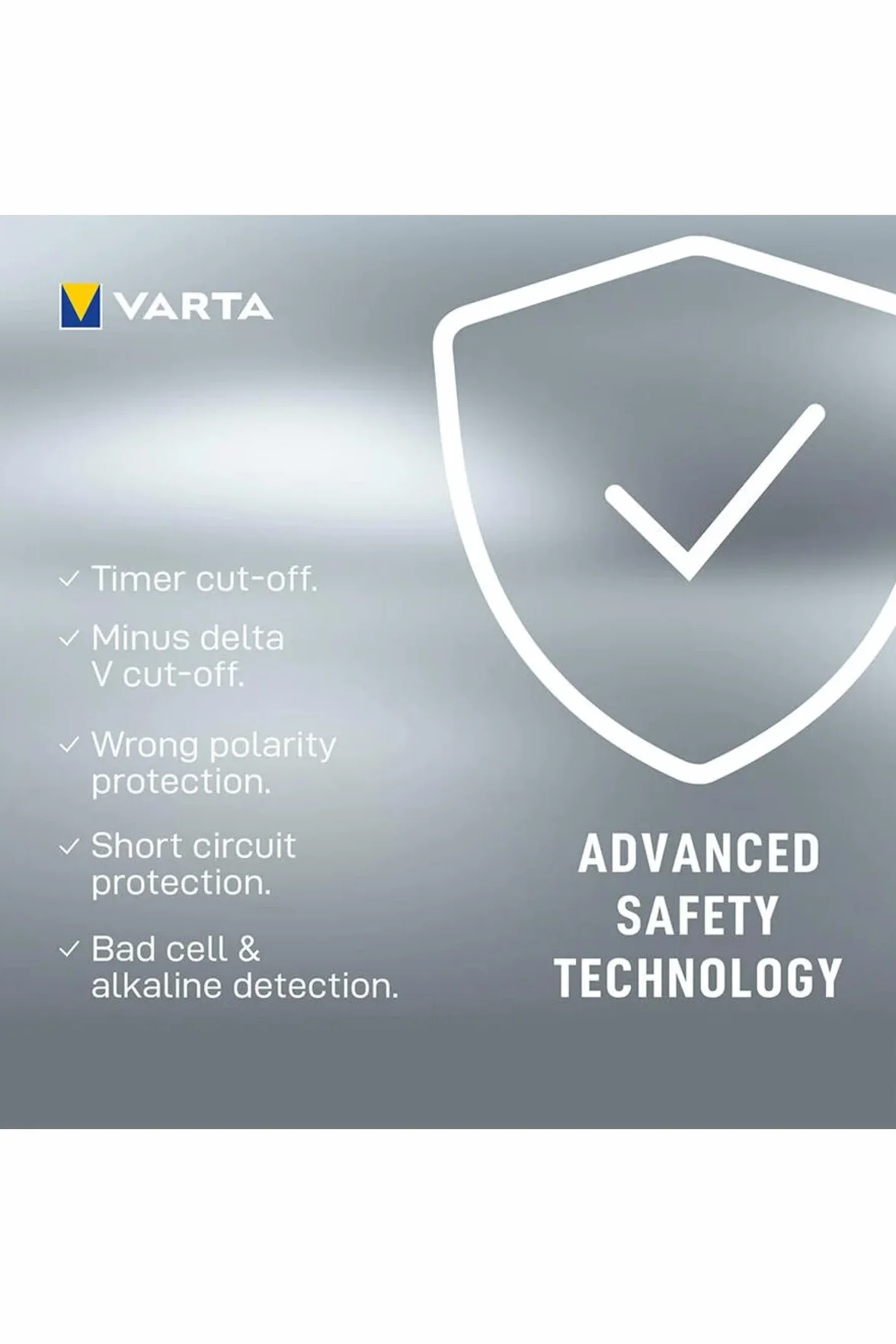 VARTA Multi Charger + 8 slot ricarica batterie ricaricabili AA AAA 9V