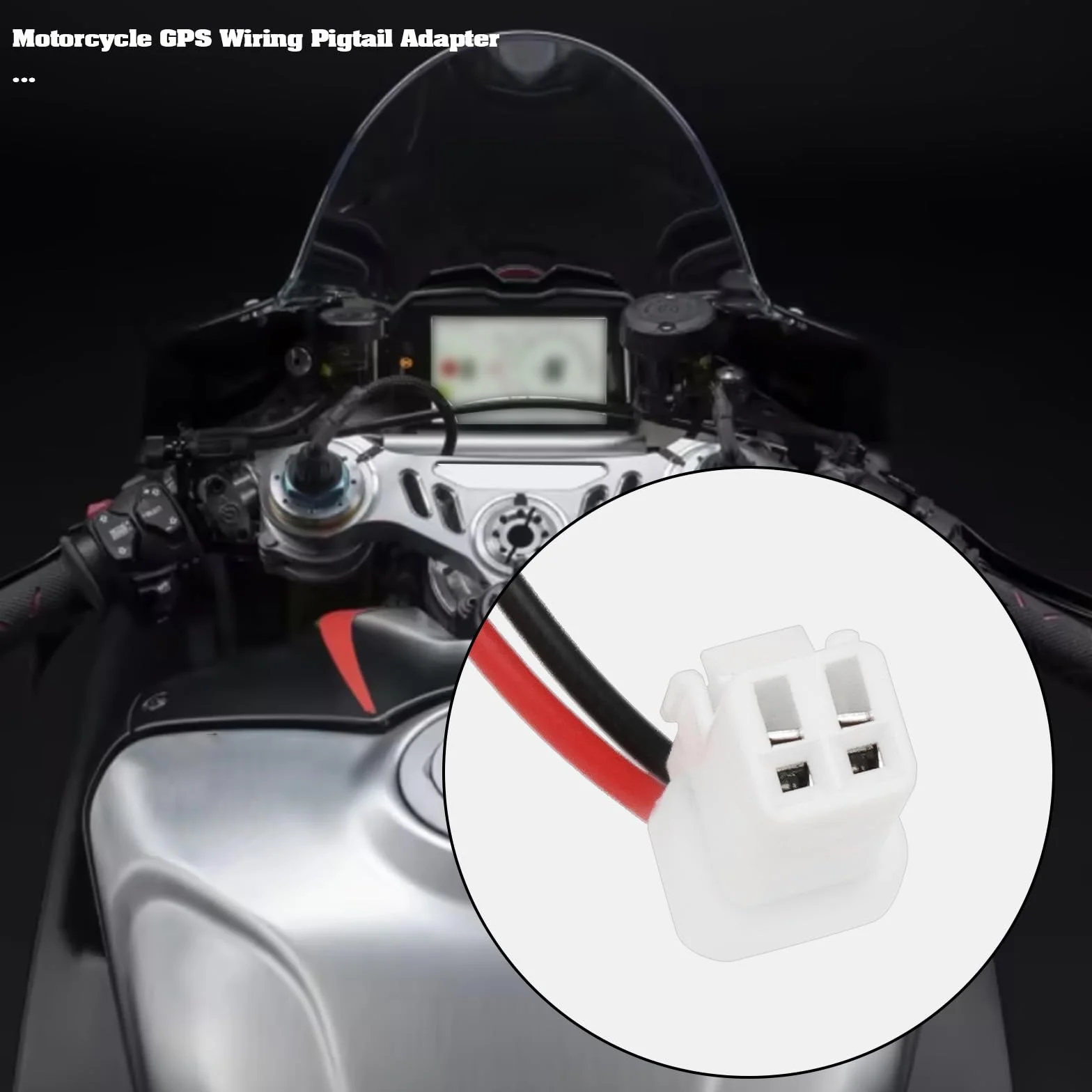 Adattatore Cablaggio GPS 4 Pin Compatibile Ducati Multistrada 1260 12V 17cm