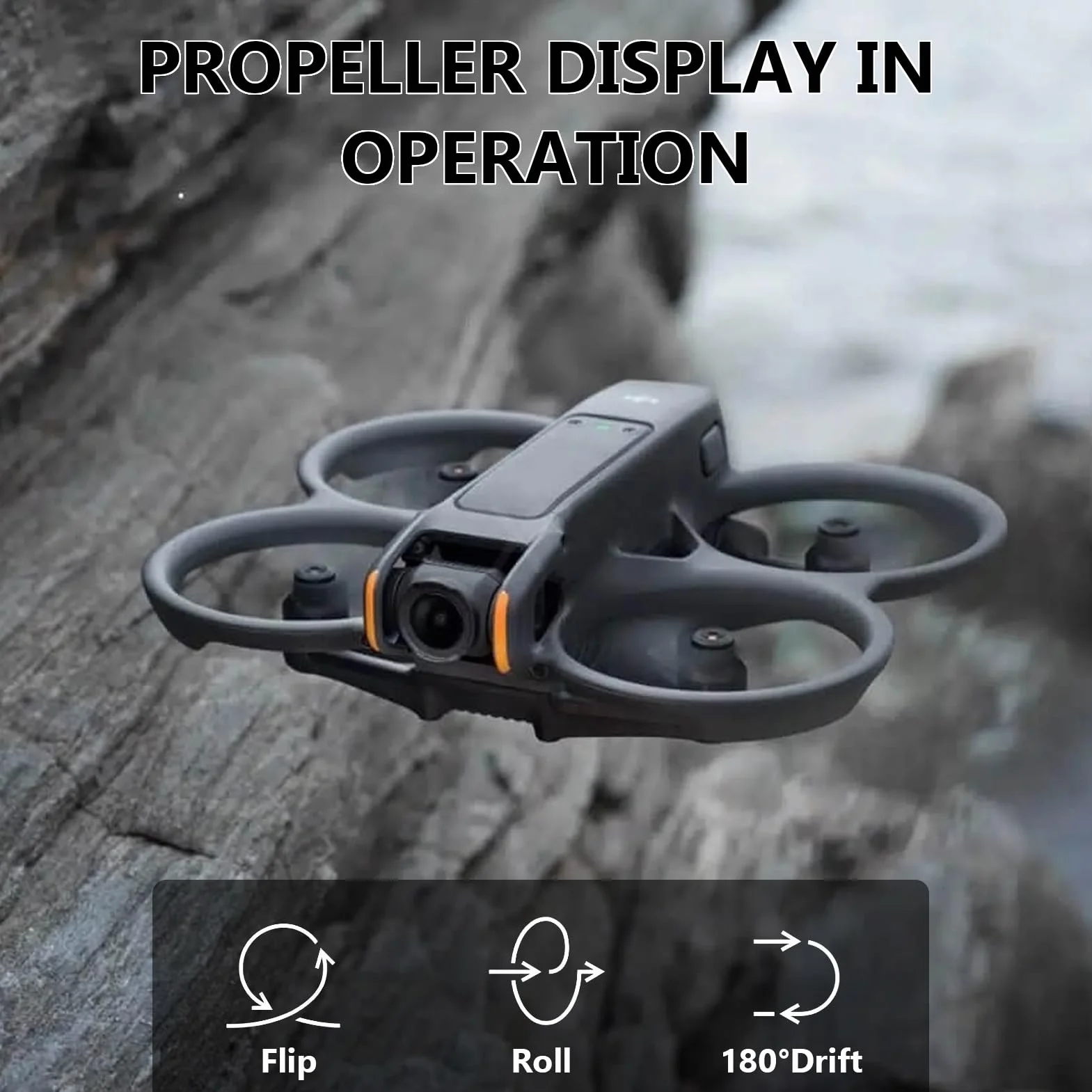 Bocguy Avata 2 Eliche 3032S, 4 Pcs Eliche per Drone, Basso Rumore & Stabile