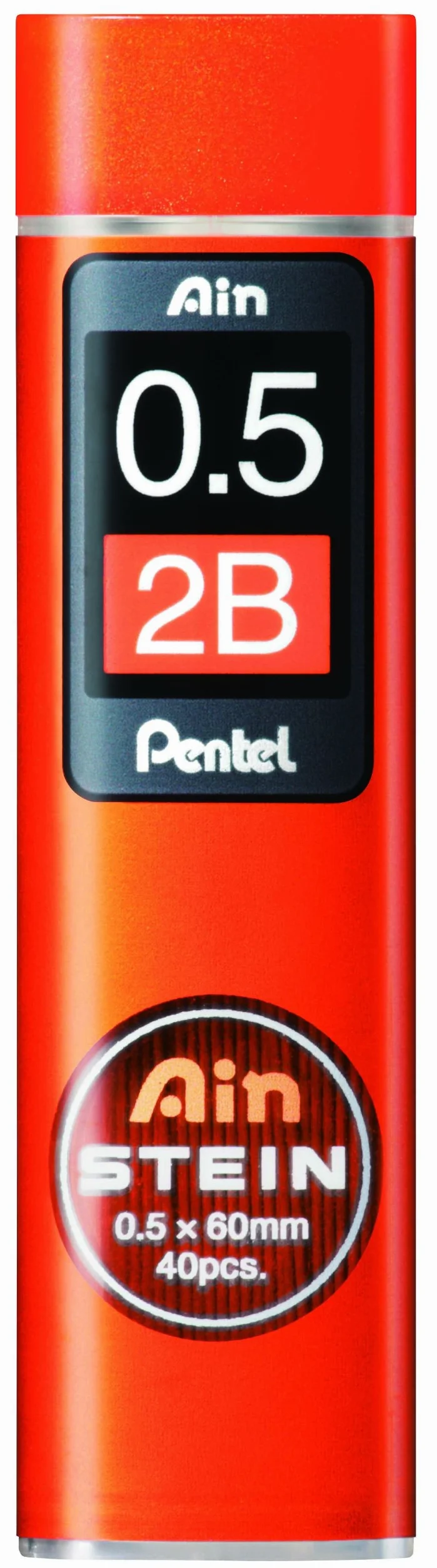 Pentel C275 mine Ain Stein 0,5 mm 2B 40 sztuk