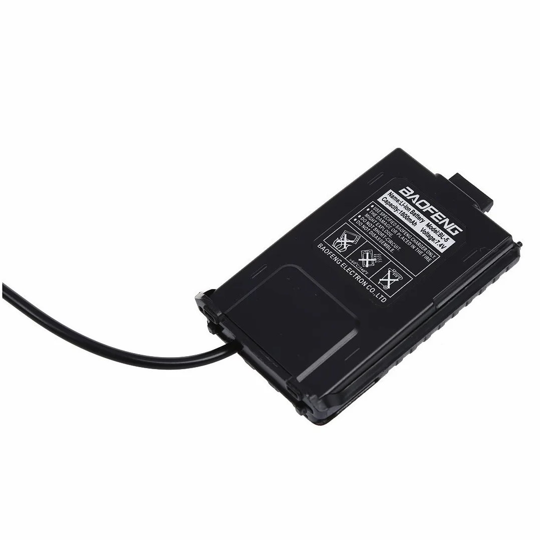 SODIAL Eliminator batteria auto per BAOFENG UV-5R dual band radio