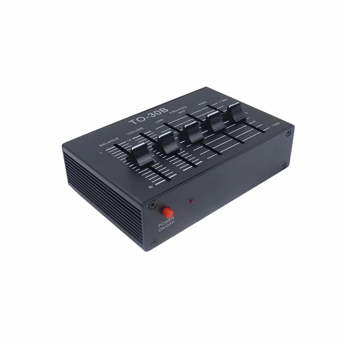 Ticha Controller di bilanciamento audio stereo, preamplificatore simmetrico a tre stadi con controllo volume
