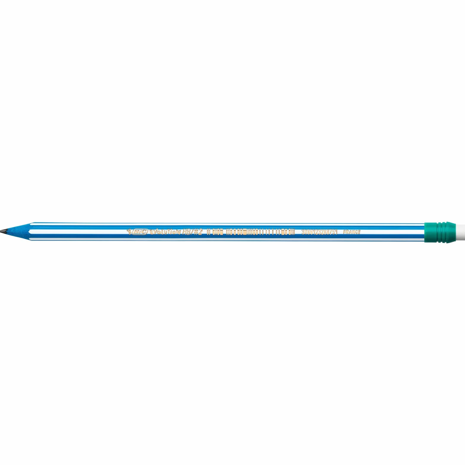 BIC Evolution Stripes 12 matite HB media senza legno infrangibile