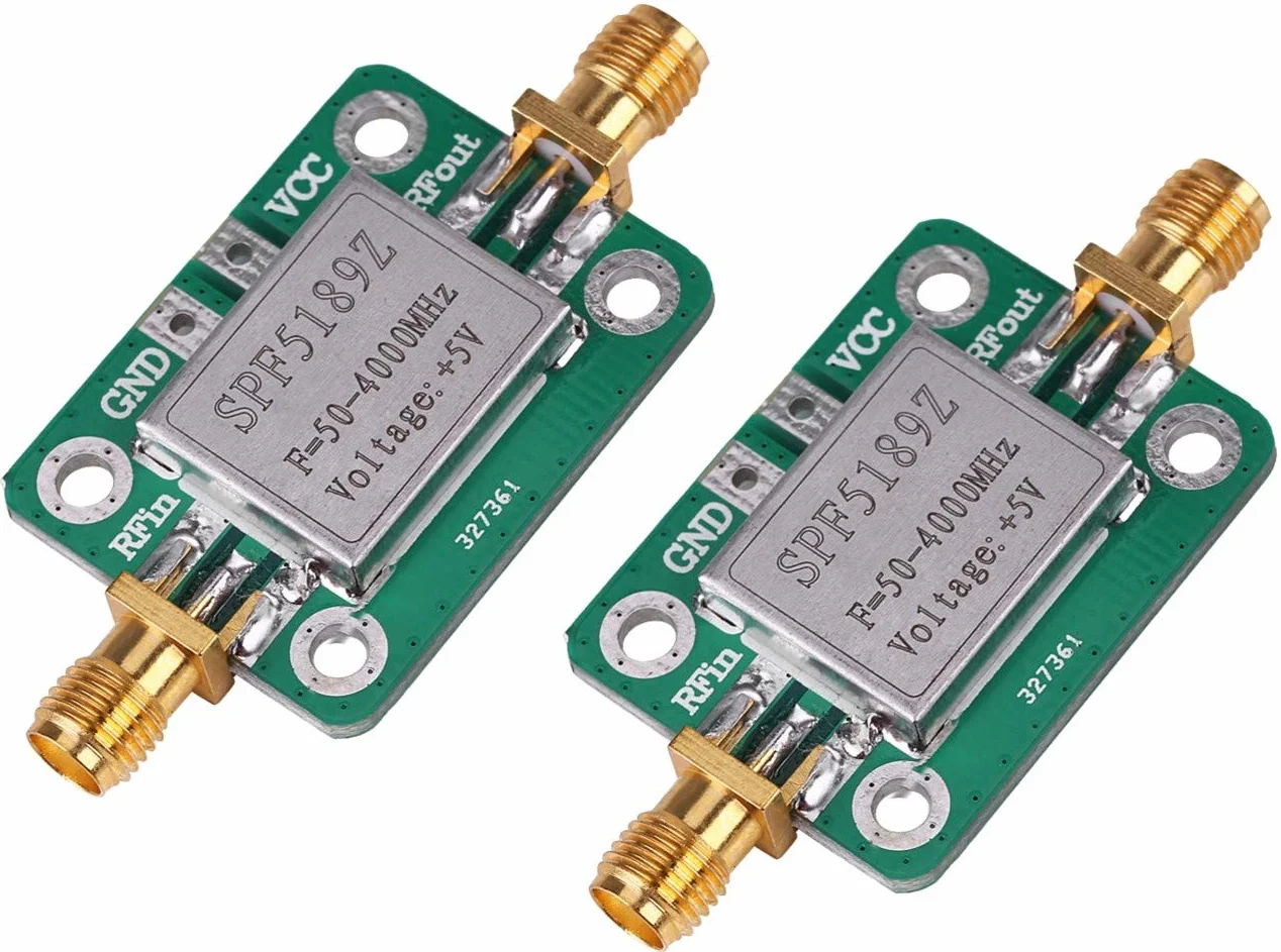 SPF5189 LNA 50-4000MHz RF Low Noise Amplifier Signal Receiver NF 0.6dB