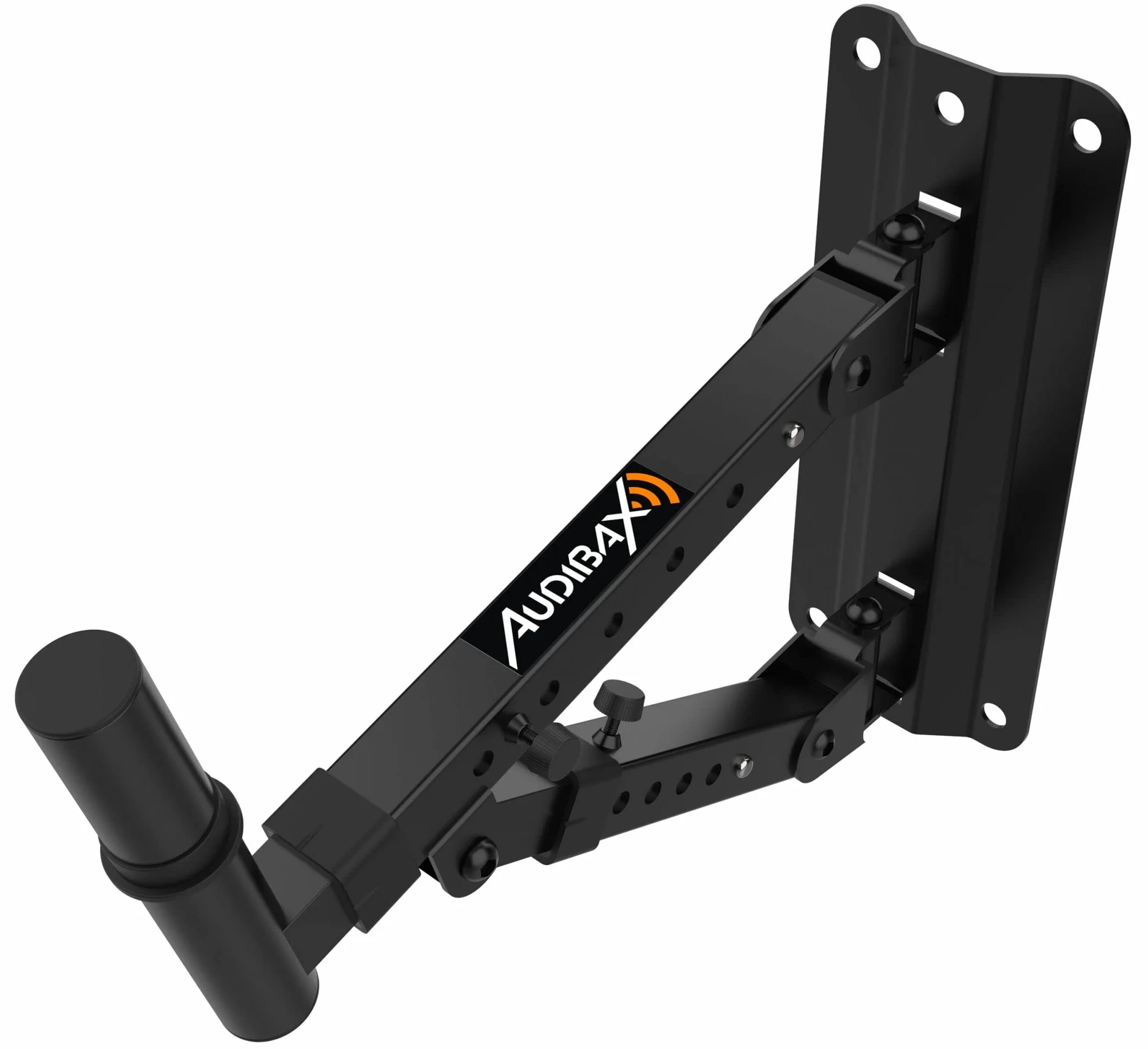 Audibax Neo 30 Supporto da Parete per Altoparlante Professionale Staffa Inclinabile Universale 35 mm 35 kg