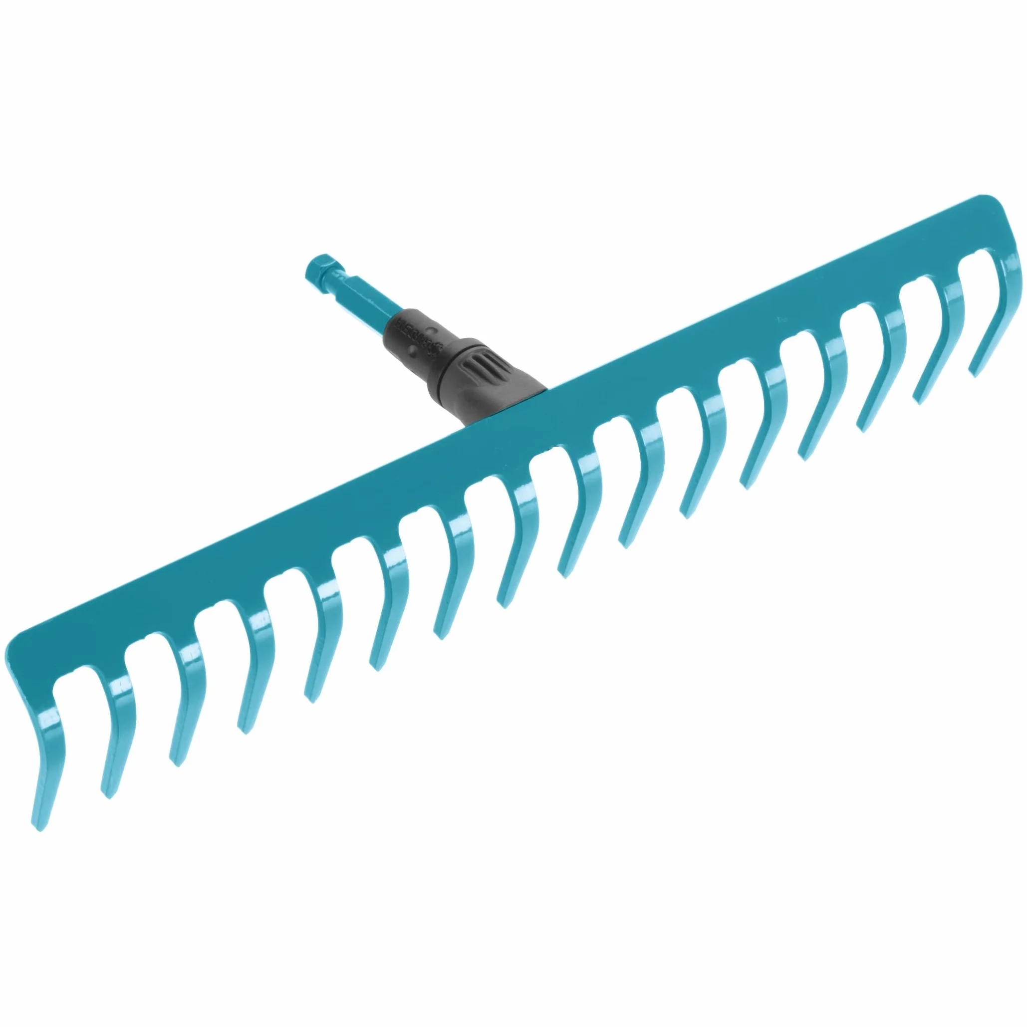 Gardena Rastrello combisystem: Rastrello a 16 denti, accessorio per la raccolta, il diserbo e la lavorazione del terreno, larghezza 41 cm (3179-20)