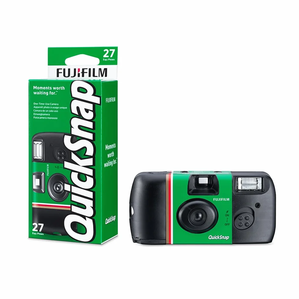 Fujifilm QuickSnap Fotocamera Monouso 27 Pose 35mm 400 ISO Flash Incorporato
