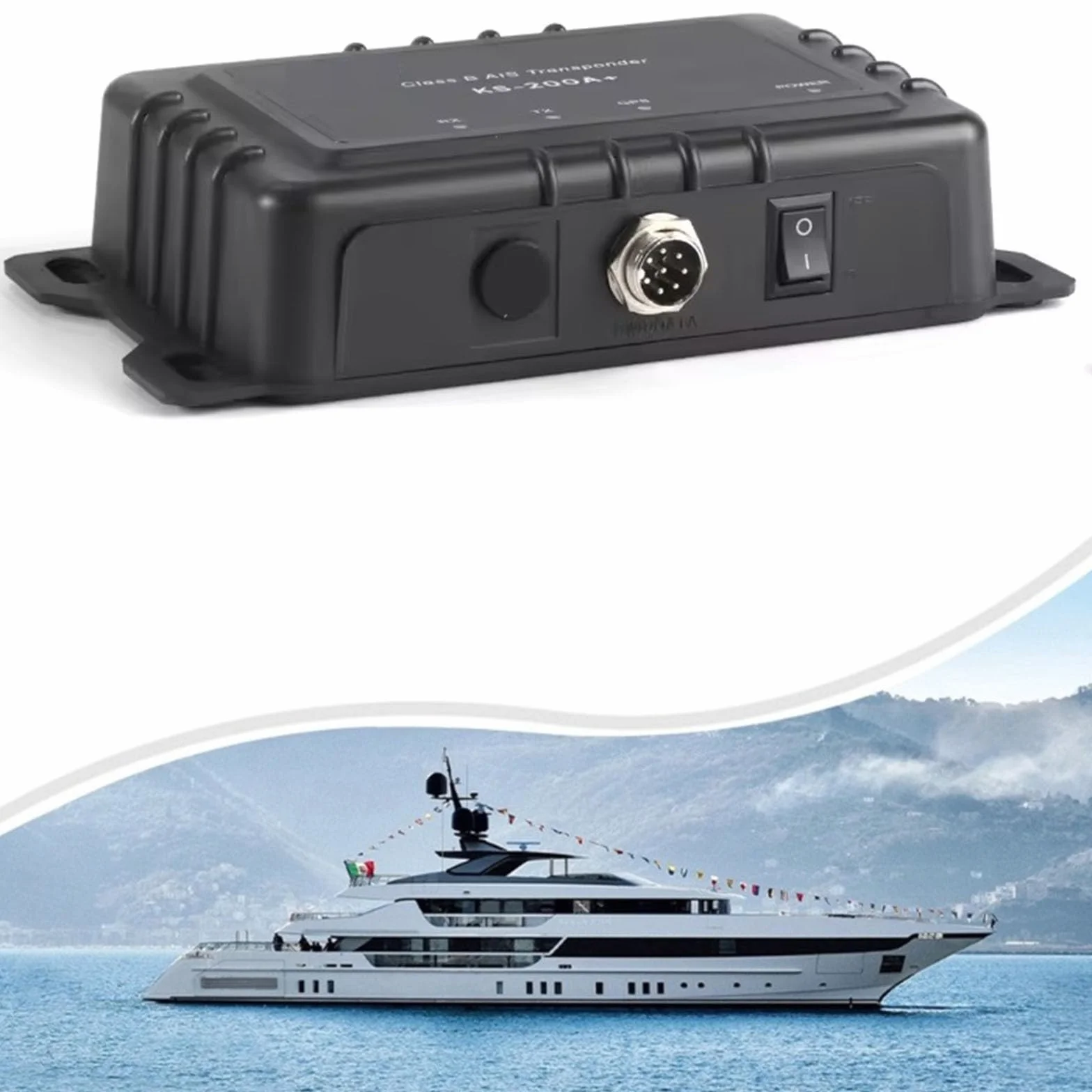 AIS transponder per piccole navi basso consumo energetico