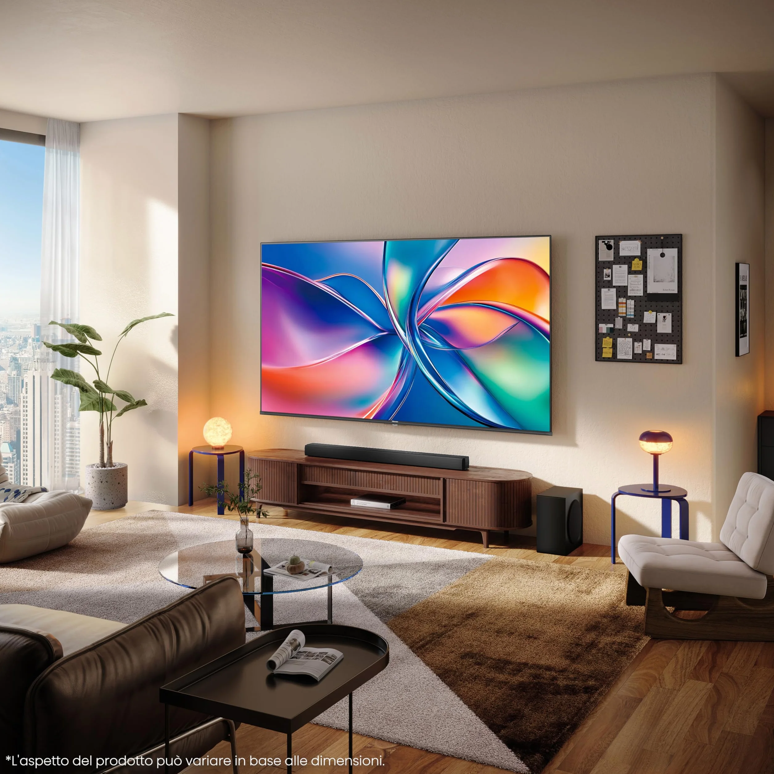 Hisense TV 43" QLED 4K 43E78Q Smart TV VIDAA U8 Dolby Vision HDR10+ Game Mode Plus Dolby Atmos 60Hz 2025