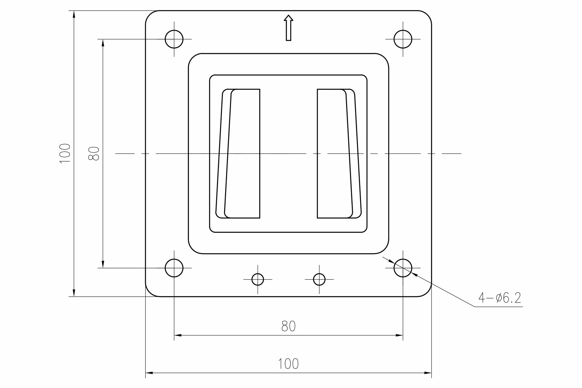 DIGITUS supporto a parete per monitor LCD/LED 32" VESA 75x75 100x100 18 kg