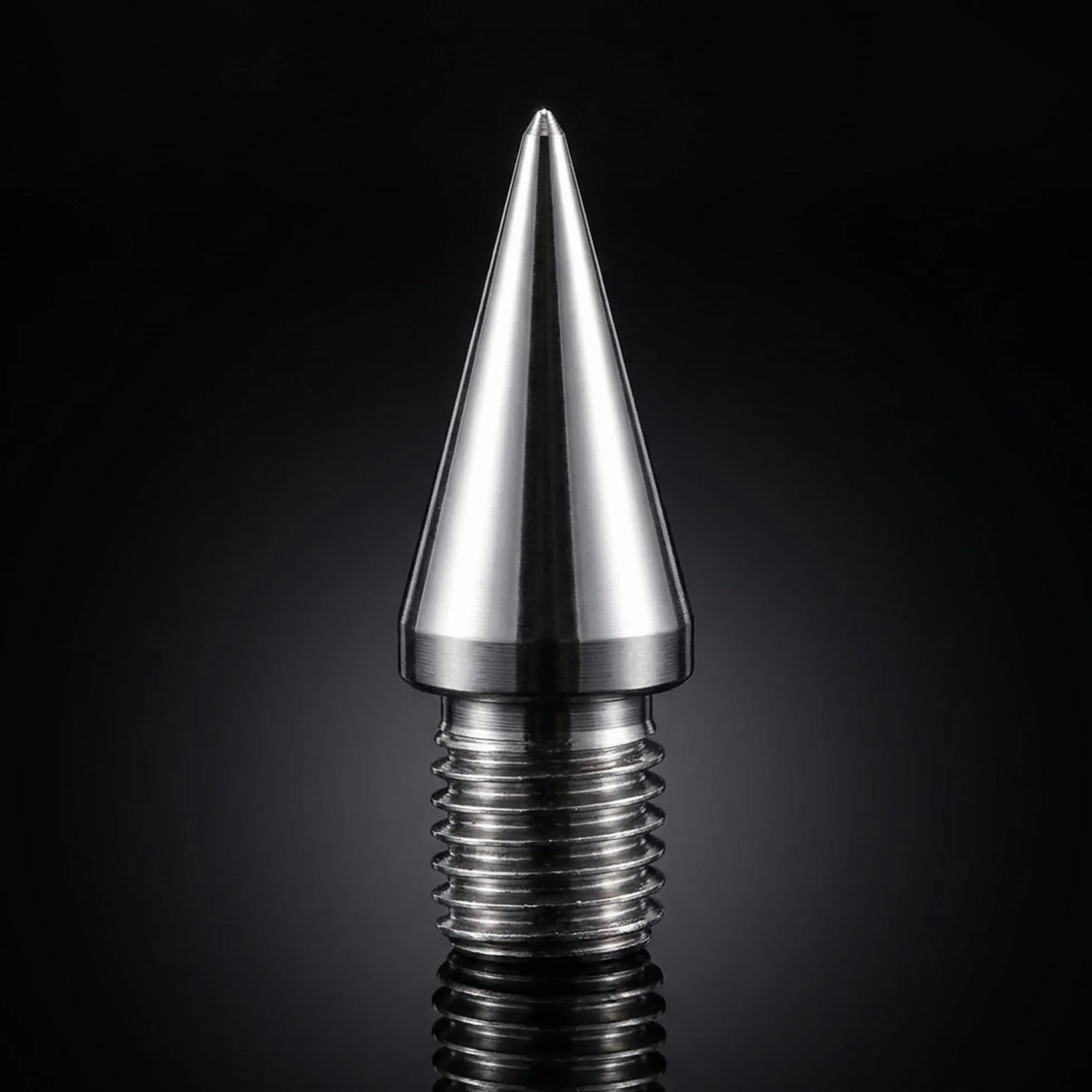 PrecisionGeek® Speaker Spikes M6 Acciaio Inox Cono Ø10mm x 20mm Filetto M6 x 10mm Piedini Antivibrazione per Diffusori Hi-Fi