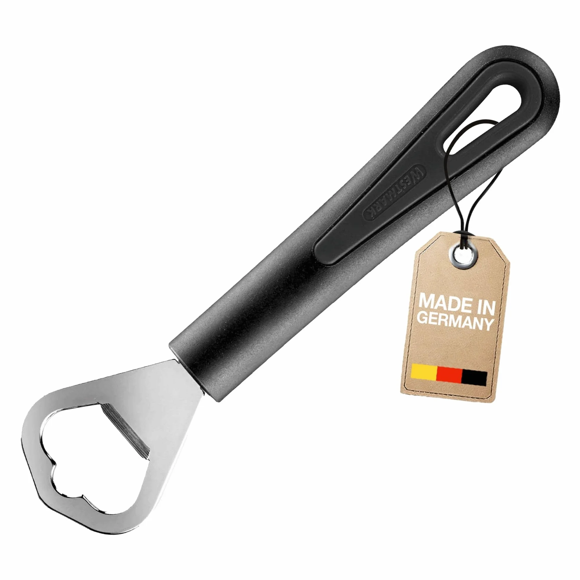Westmark Apribottiglie, Lunghezza: 17 cm, Acciaio/Plastica, Gentle, Nero, 28082270