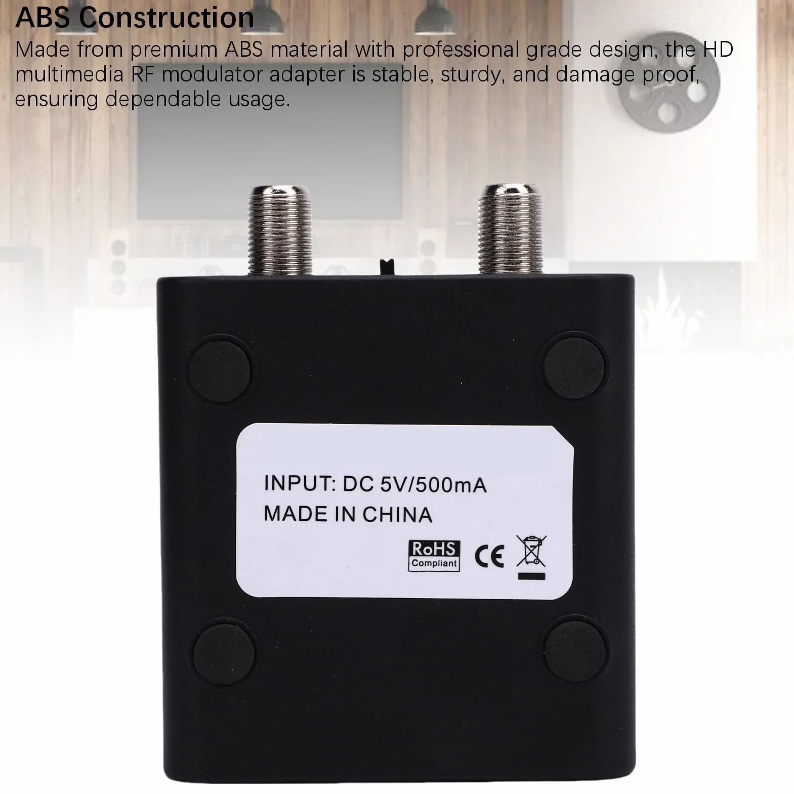 Bewinner Modulatore HDMI a RF HDM61.1080p Convertitore Coassiale NTSC per TV
