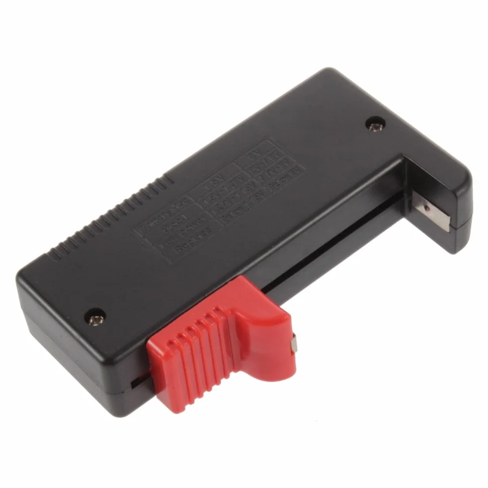Digitalkey Tester per Batterie con Display Digitale 1,5-9V AA AAA C D Bottone Ricaricabili