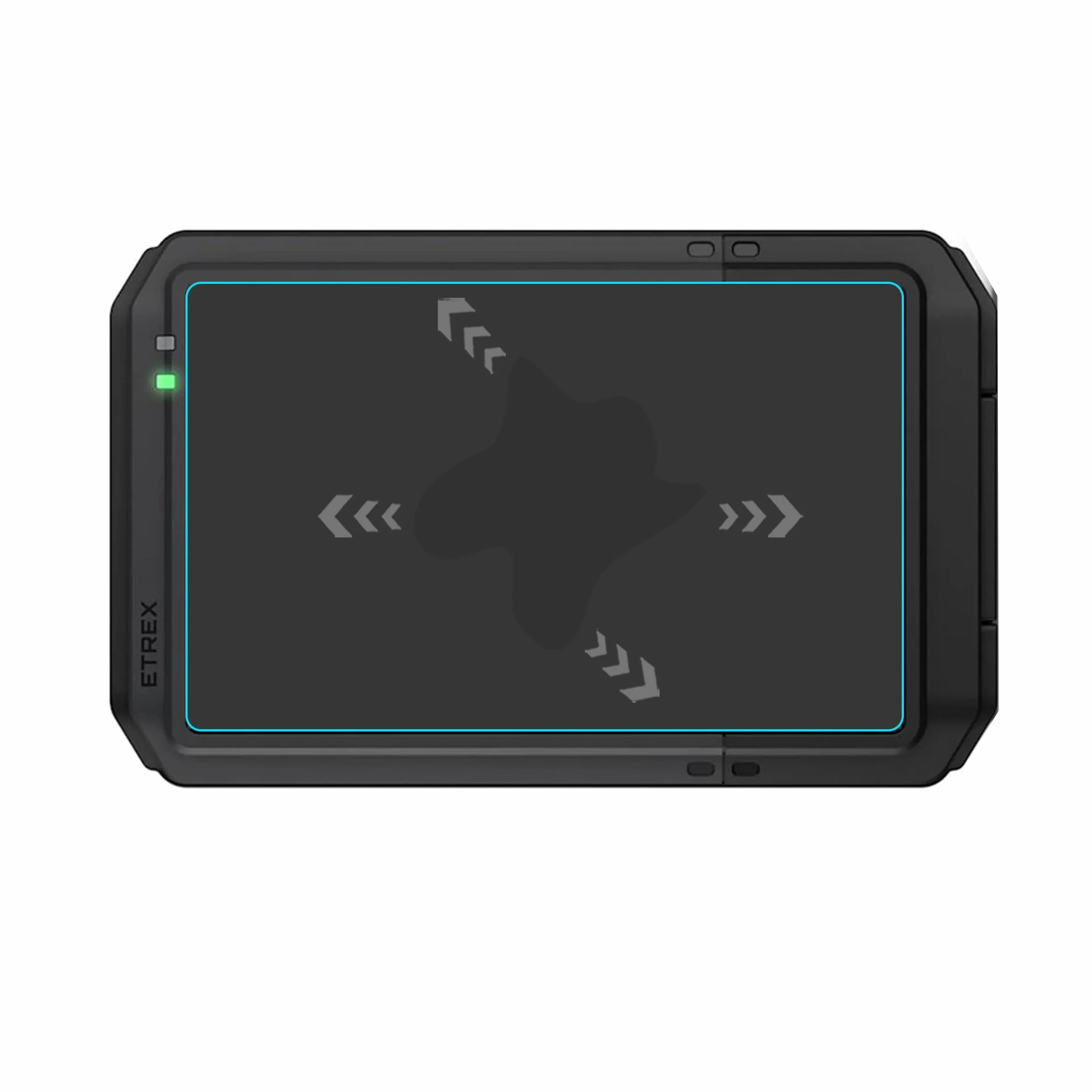 Mr.Shield Pellicola Protettiva Vetro Temperato 9H per Garmin eTrex Touch 3 Pezzi
