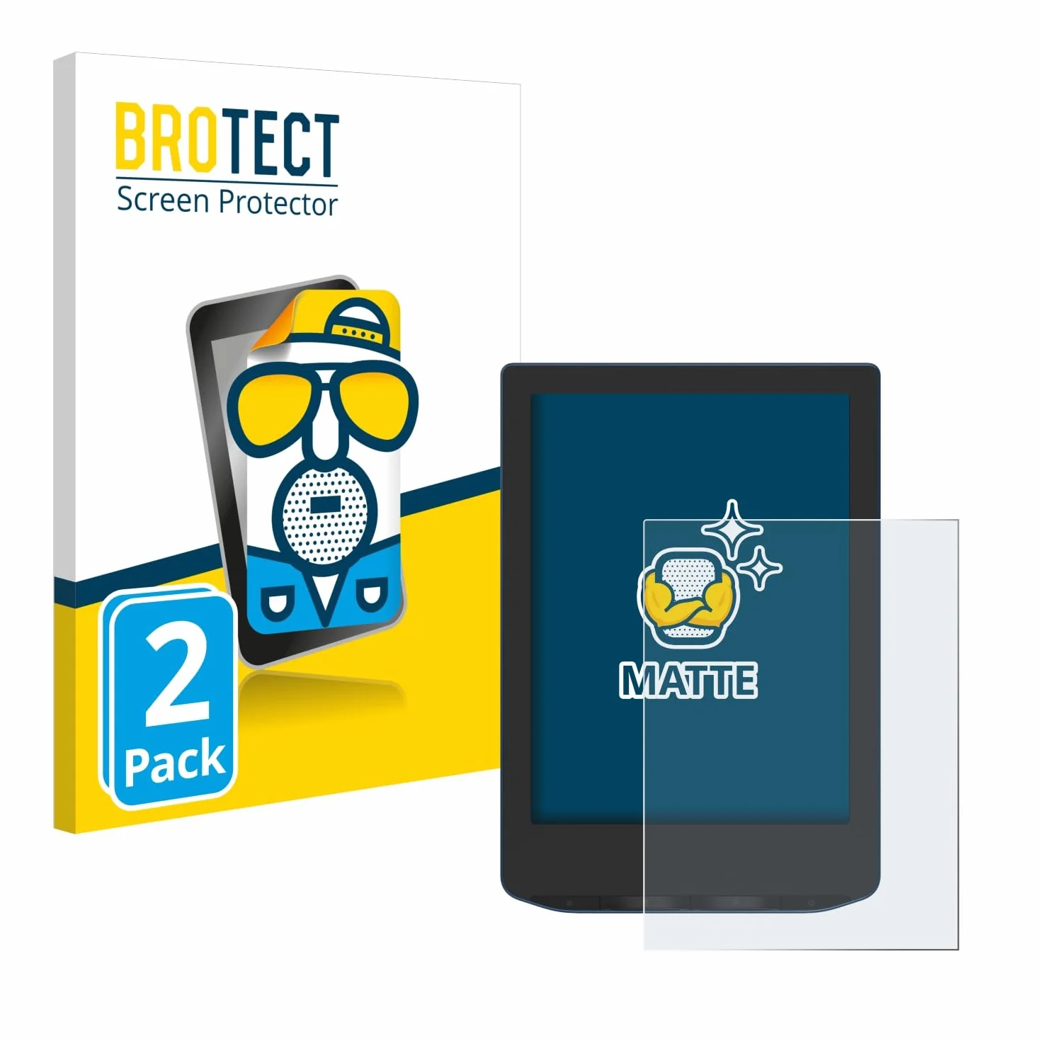 brotect Pellicola Protettiva Opaca Anti-Riflesso per PocketBook Verse Pro (2 Pezzi)