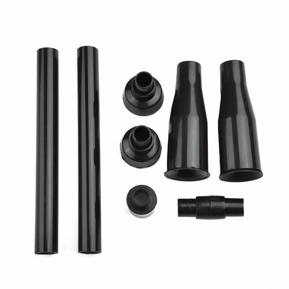 Set di 8 ugelli per fontana, in plastica, per fontana, pompa a cascata, 4 diversi tipi di ugelli