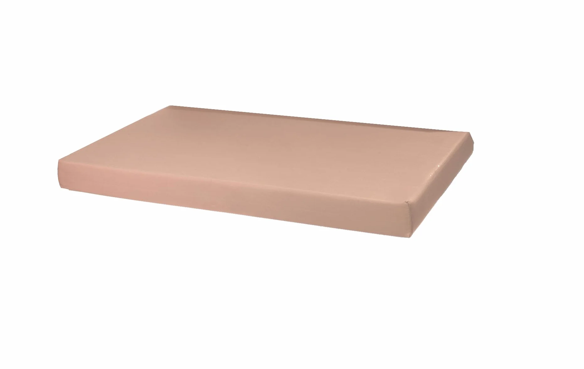 Fodera per cuscino da panca da giardino resistente alle intemperie Beige 150x50x7cm