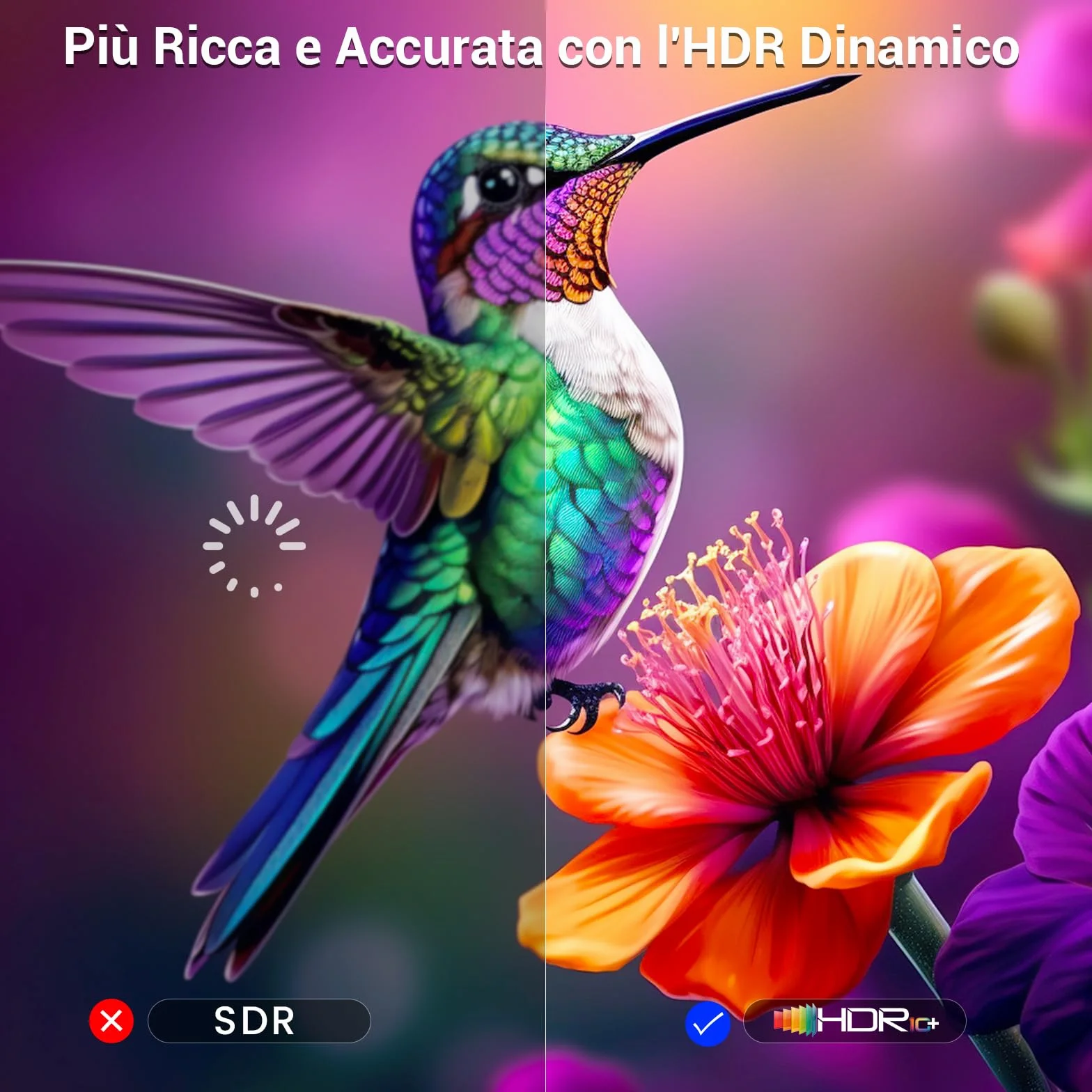 Cavo HDMI 2.1 2M 48Gbps Ultra Alta Velocità 4K 240Hz 144Hz 120Hz 8K 60Hz 10K eARC HDR HDCP 2.3