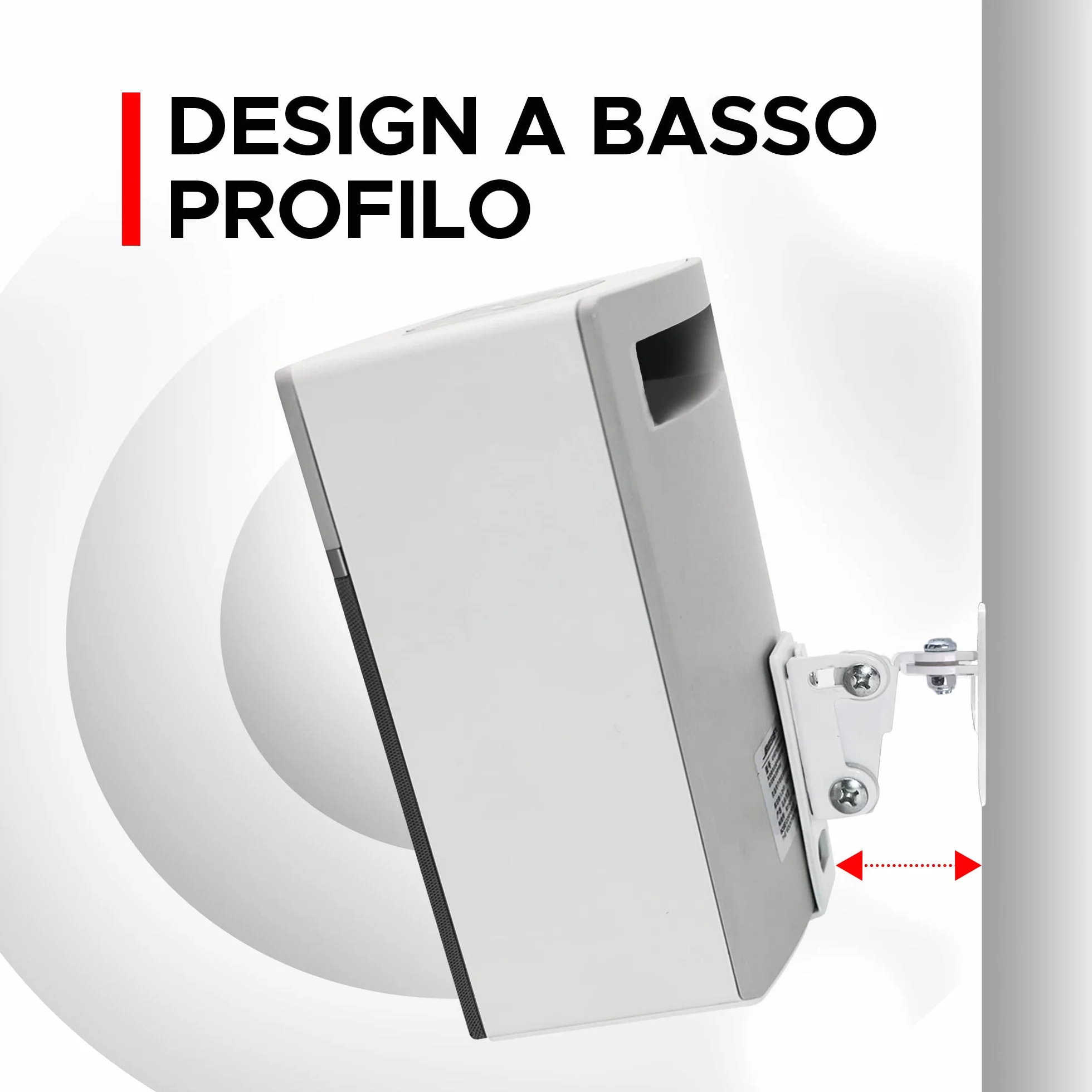 Bose Soundtouch 10 Supporto per Casse da Parete Bianco