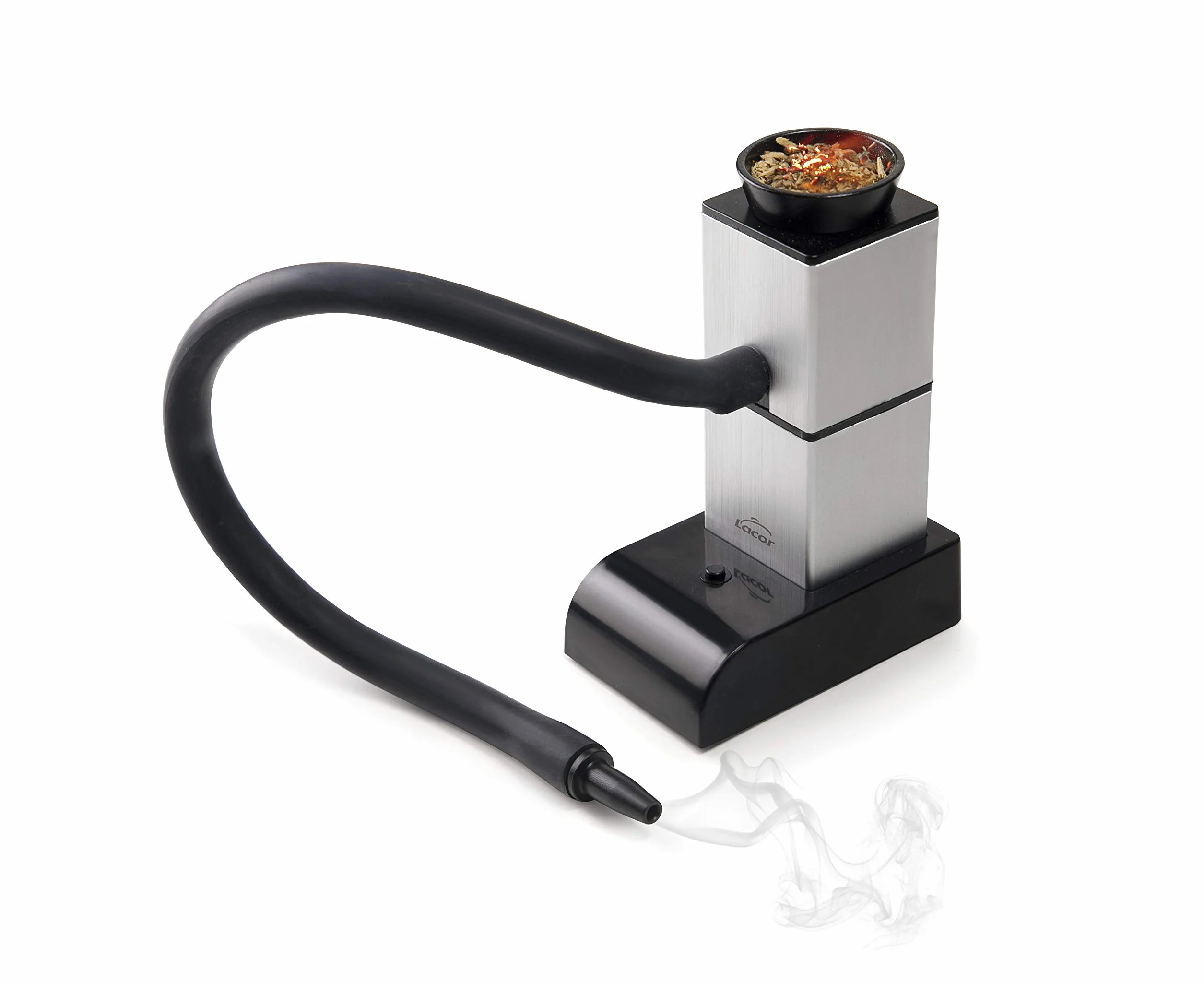 Lacor - 69221 - Magic Food Smoker, Pistola fumante, Fumatore di cucina, Include filtri sostitutivi e borsa di olive, Ideale per fumare e aromatizzarsi