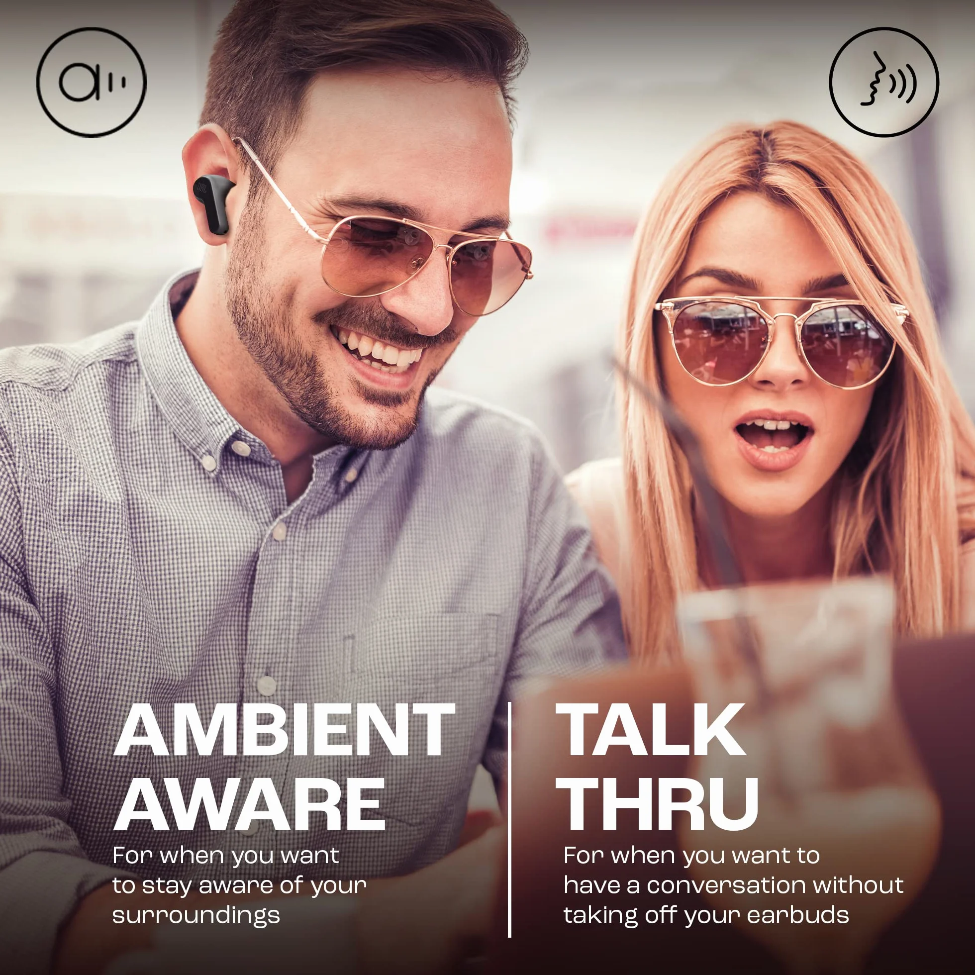 JBL Wave Beam Bezprzewodowe Słuchawki Dokanałowe Bluetooth 2022