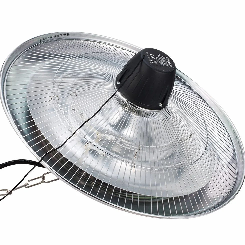 Monzana Stufa a Infrarossi 1500W IP24 Lampada da Soffitto Alogena