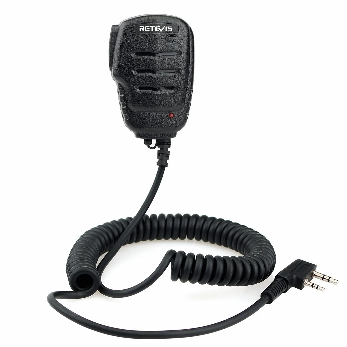Retevis RS111 Altoparlante Microfono 2 Pin per Walkie Talkie RT24 RT22 RT27 RT3S RT5 Kenwood BAOFENG UV-5R BF-888S TYT