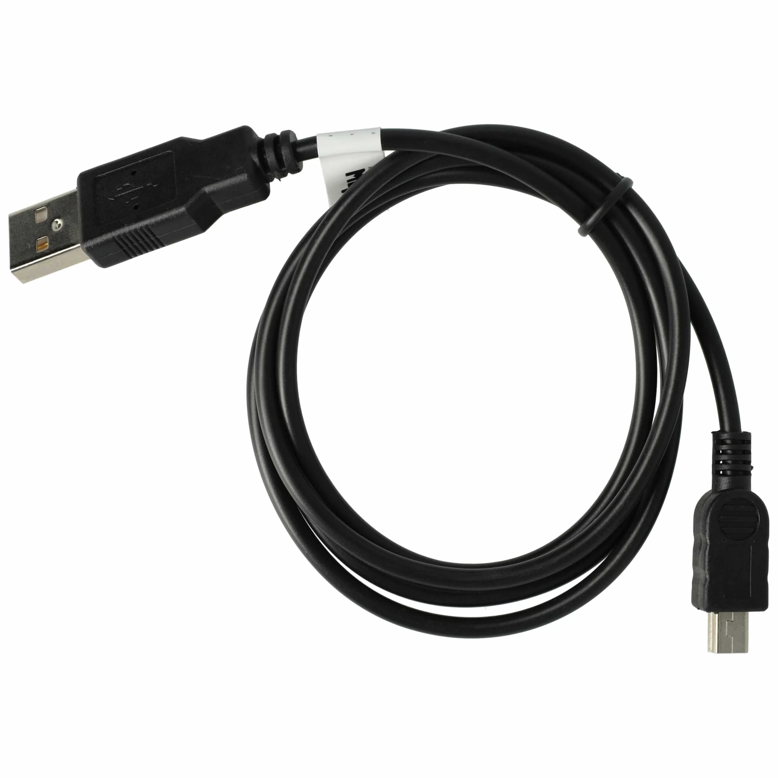 Cavo di Ricarica USB vhbw compatibile con Garmin Zumo 340, 340LM, 390, 390LM, 660, 660LM, Forerunner 205, 100 cm Nero