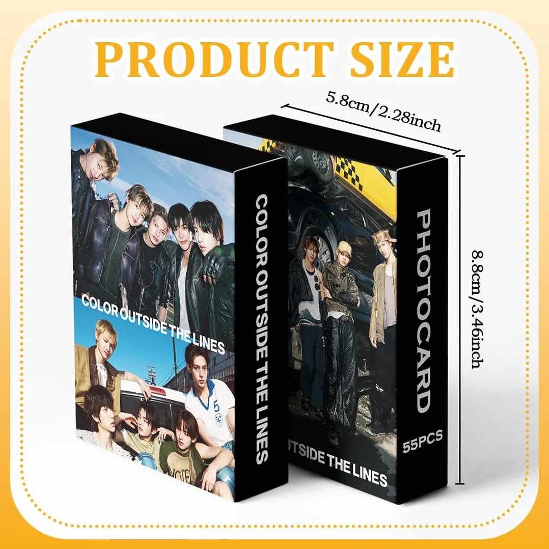 Kpop Card Cortis 55 Pezzi Lomo Carte Album Photocards CollectionCard Regalo per Fan