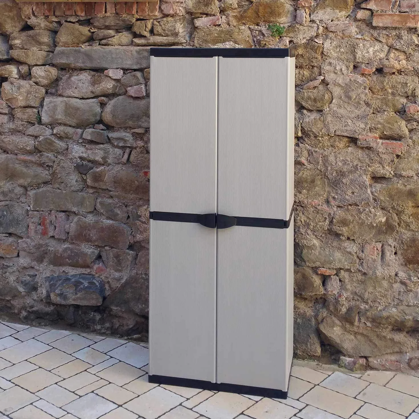 Mongardi 7810C04 Armadio Portascope 68 x 39,5 x 168 cm Szary