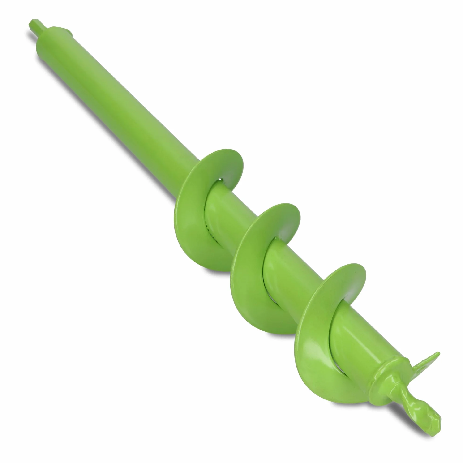 WERHE Punta da terra 60 mm Ø, lunga 450 mm per trapano e avvitatore a batteria – trivella da giardino per piantare senza sforzo fiori, arbusti e scavare fori per pali di recinzione