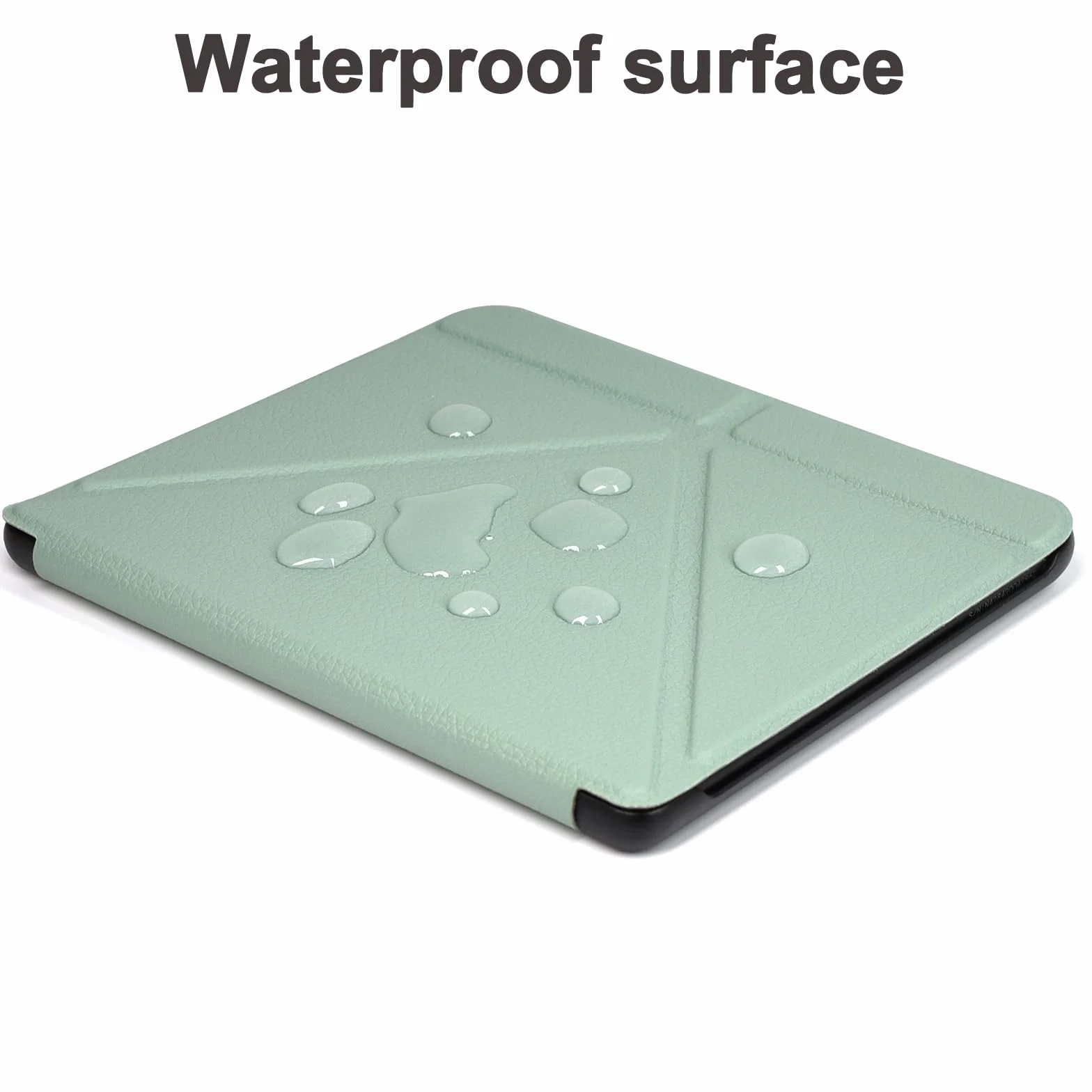 RSAquar Custodia Kobo Libra Colour Tolino Vision Colour 2024 Copertura Pieghevole Risveglio Automatico Verde Agave