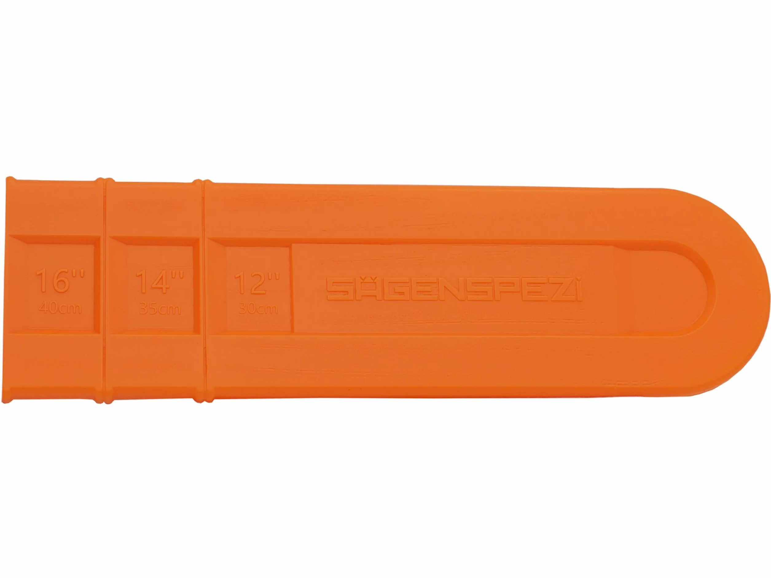 Sägenspezi Protezione per spada di colore arancione o nero, 30 cm, 35 cm, 40 cm, 45 cm, 18", 50 cm, 20", 55 cm, 60 cm, 65 cm, 26", 70 cm, 28"