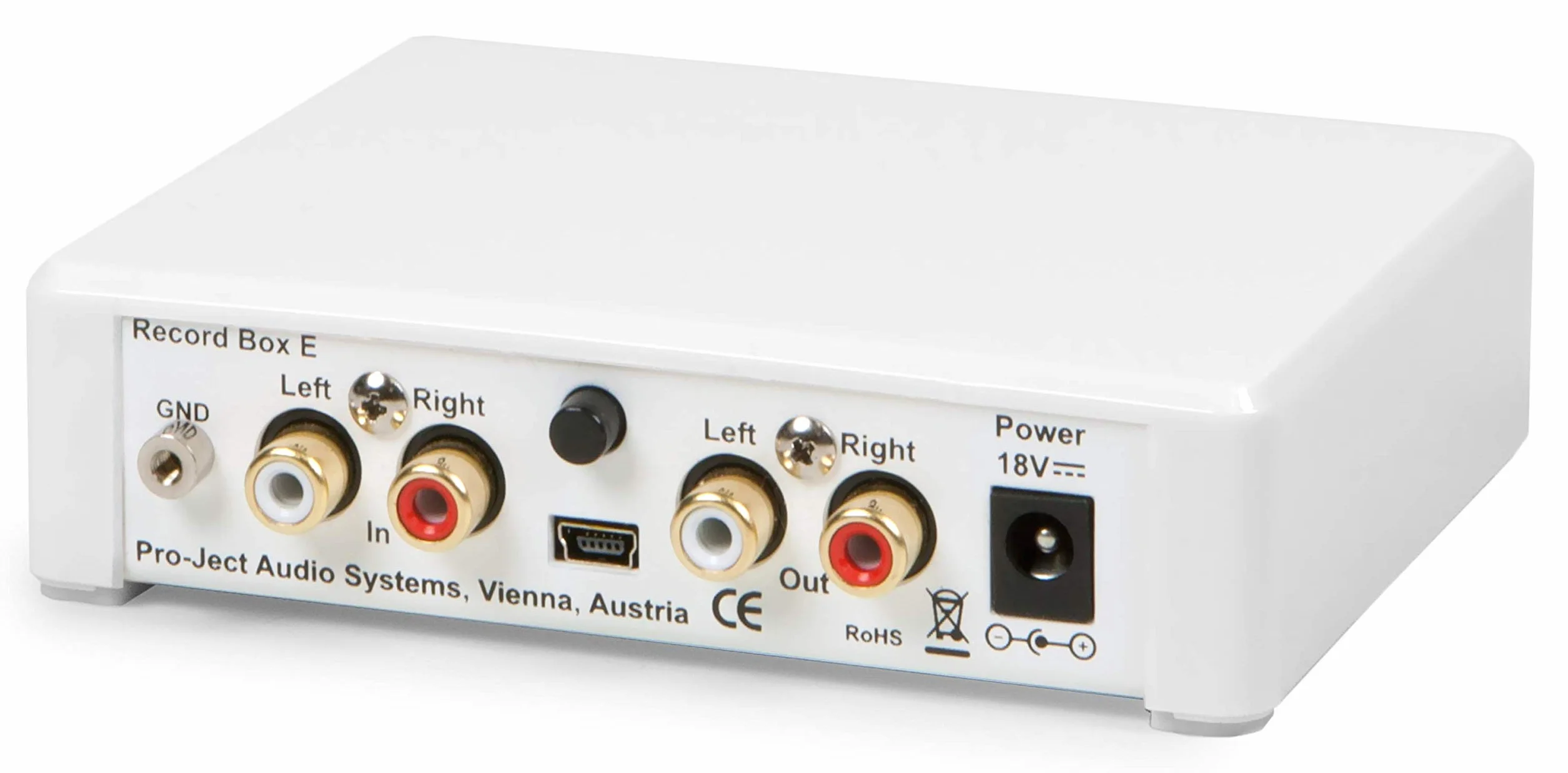 Pro-Ject Record Box E Preamplificatore MM USB Nero