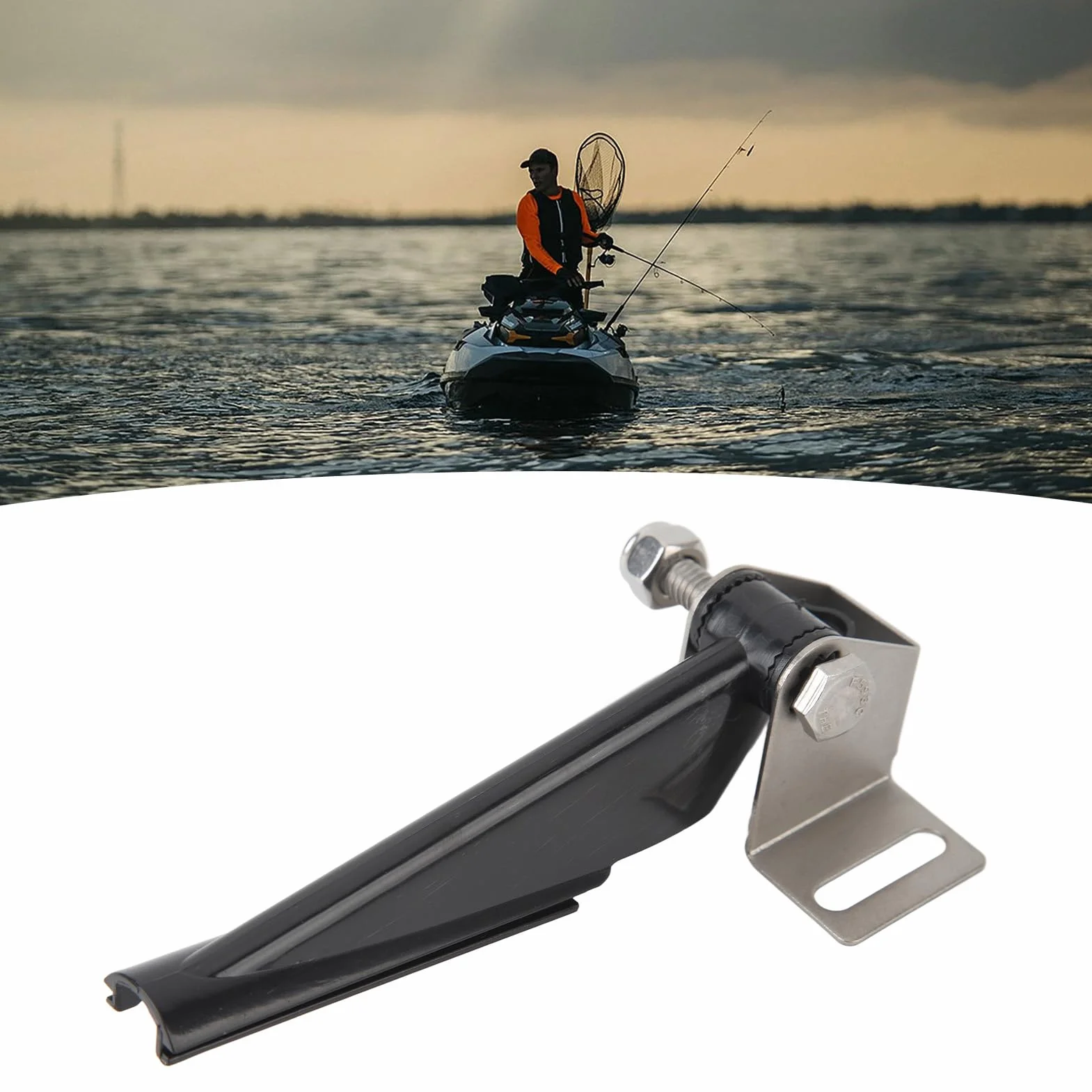 Staffa per Trasduttore Lowrance per Skimmer DSI, Supporto Sostitutivo Resistente