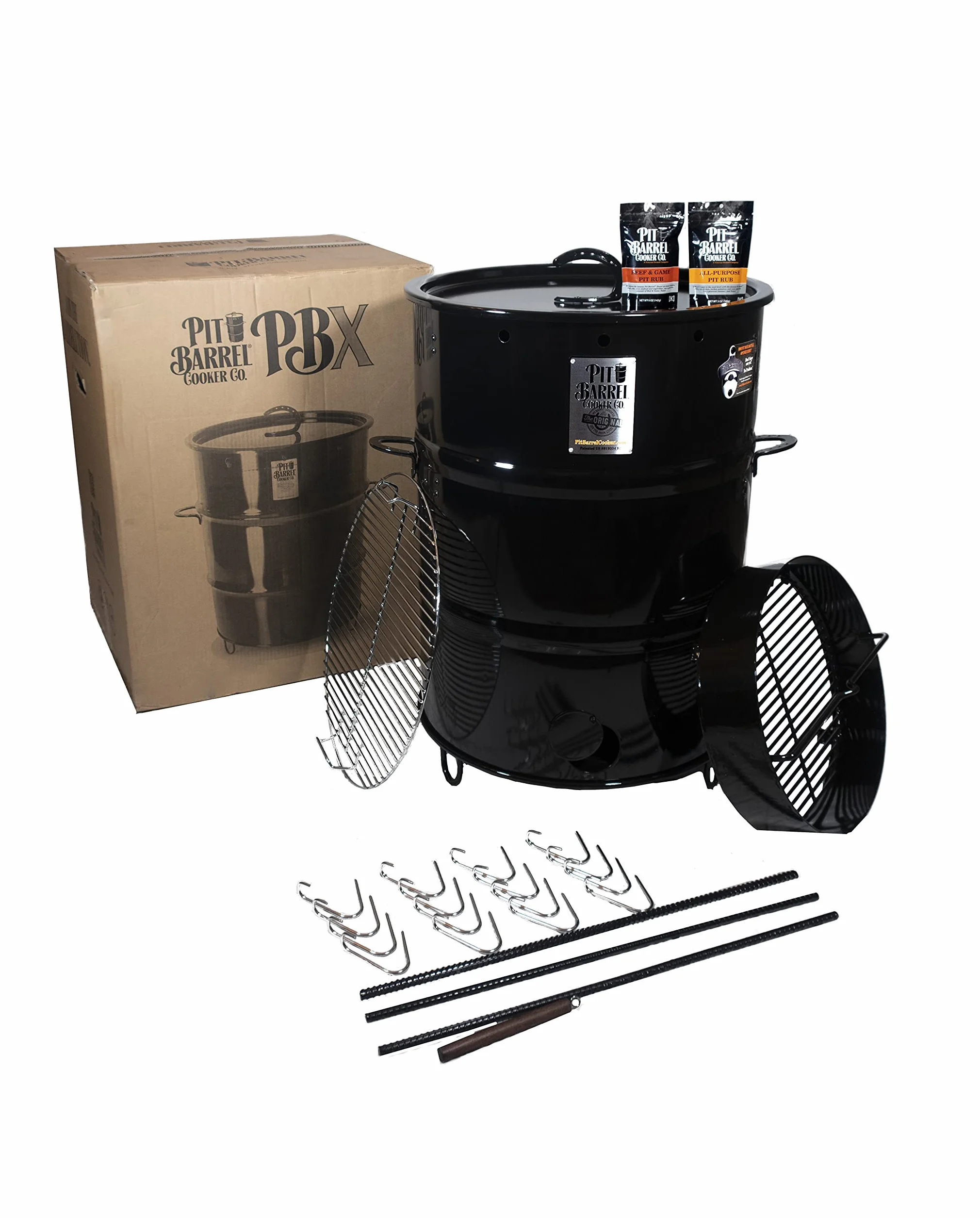 Pit Barrel Cooker XL Confezione - 62,5 pollici Drum Smoker